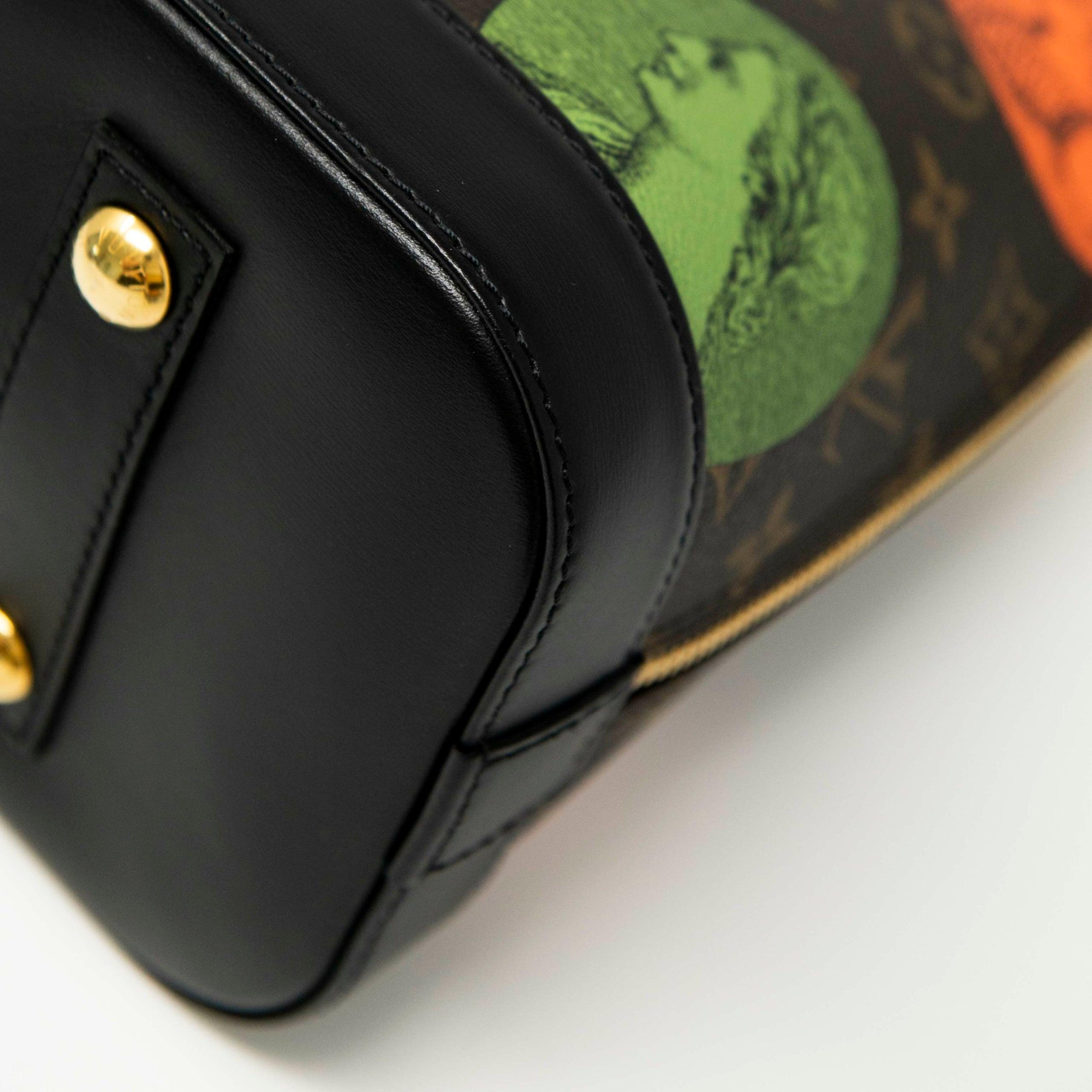Authentic Louis Vuitton Monogram Fornasetti Cameo Alma PM Handbag - Luxury Designer Crossbody Bag for Women, Perfect for Date Night & Special Occasions