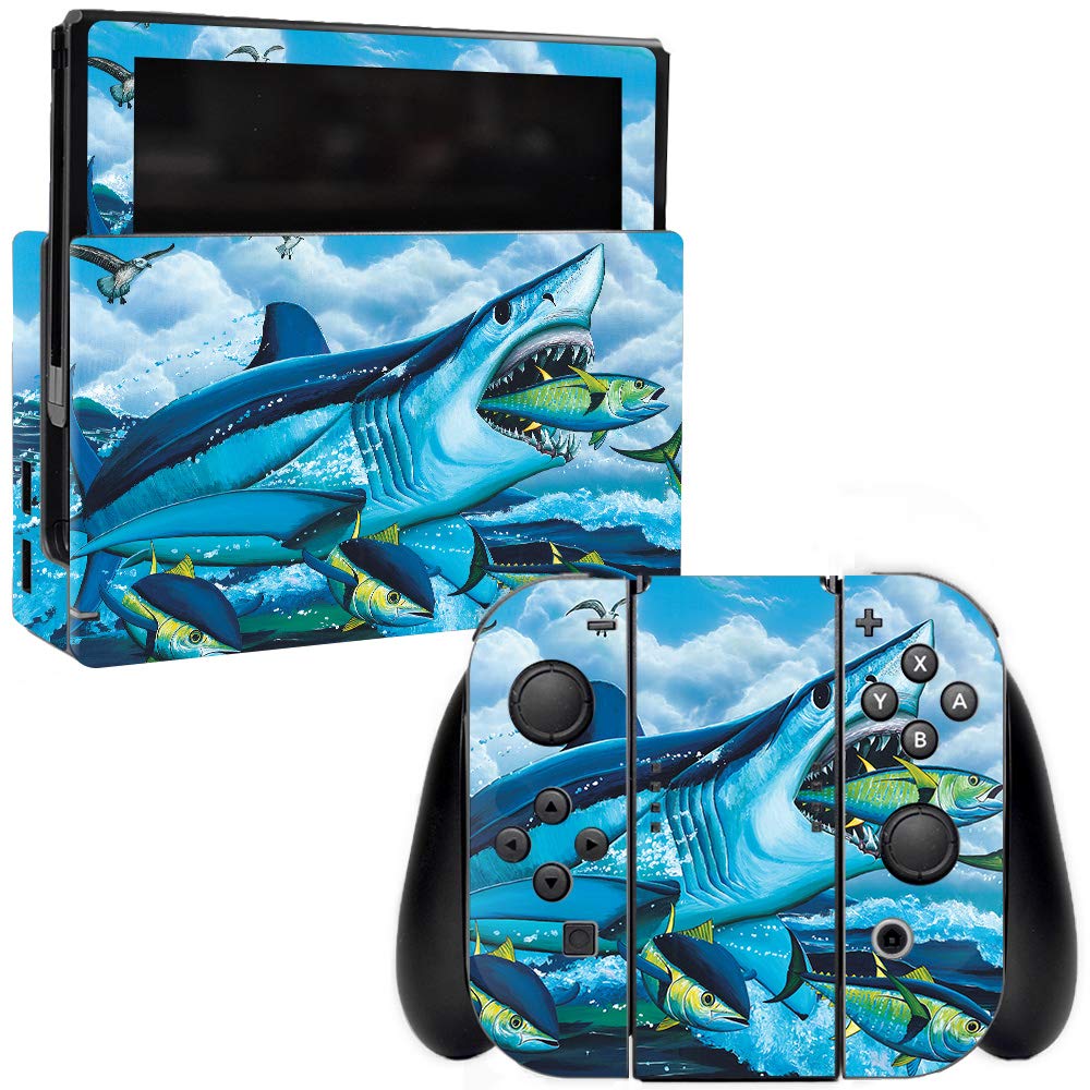 MightySkins Protective Vinyl Decal Wrap Cover Compatible with Nintendo Switch - Lunch Time Design | Durable, Customizable Skin for Switch Console & Joy-Cons | Easy to Apply & Remove | Made in USA | Perfect for Gaming, Travel & Personalization