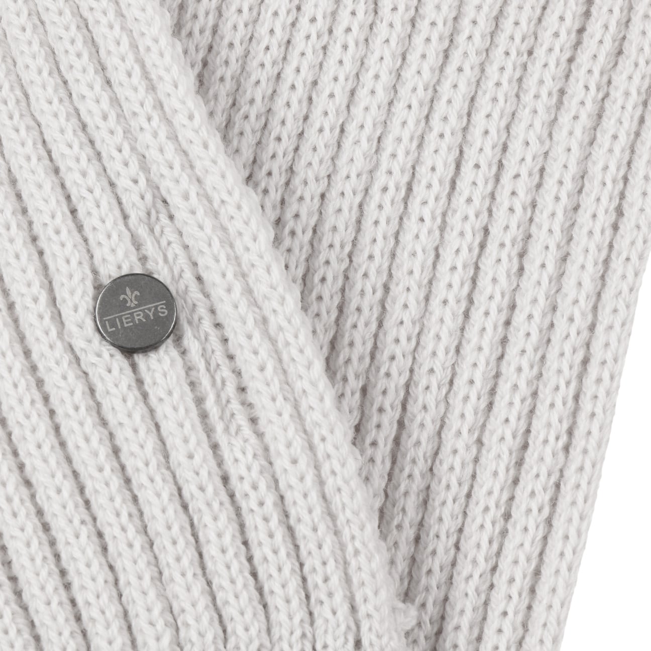 Lierys Premium Merino Wool Rib Scarf - Soft & Warm Winter Accessory for Men & Women - Perfect for Cold Weather, Outdoor Activities & Fashion Styling