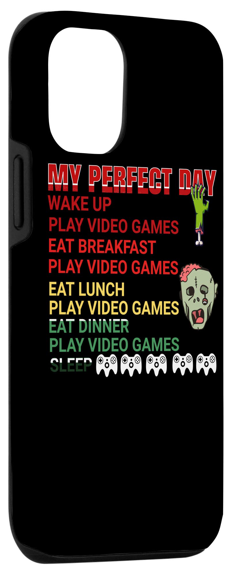 iPhone 12/12 Pro Case - Retro Zombie Video Game Controller Design - Perfect for Gamers & Vintage Enthusiasts - Great for Gaming Events, Cosplay & Daily Protection