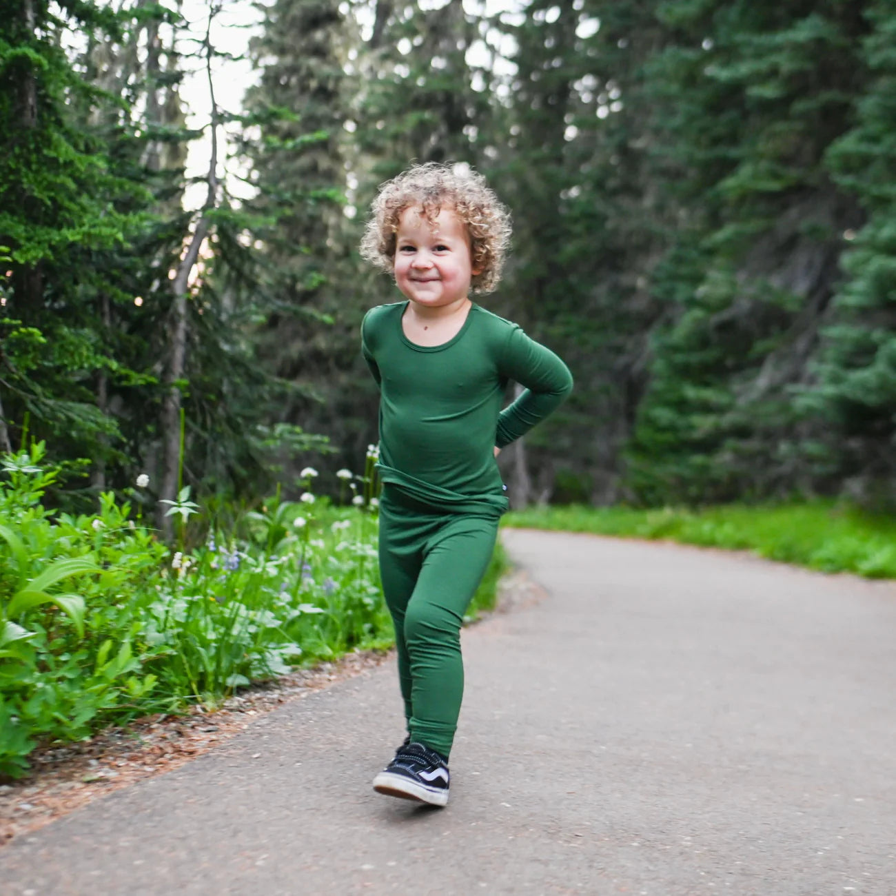 Soft & Cozy Toddler Pajama Set - Cute Forest Animal Print - 100% Cotton Sleepwear for Boys & Girls - Perfect for Bedtime & Lounging