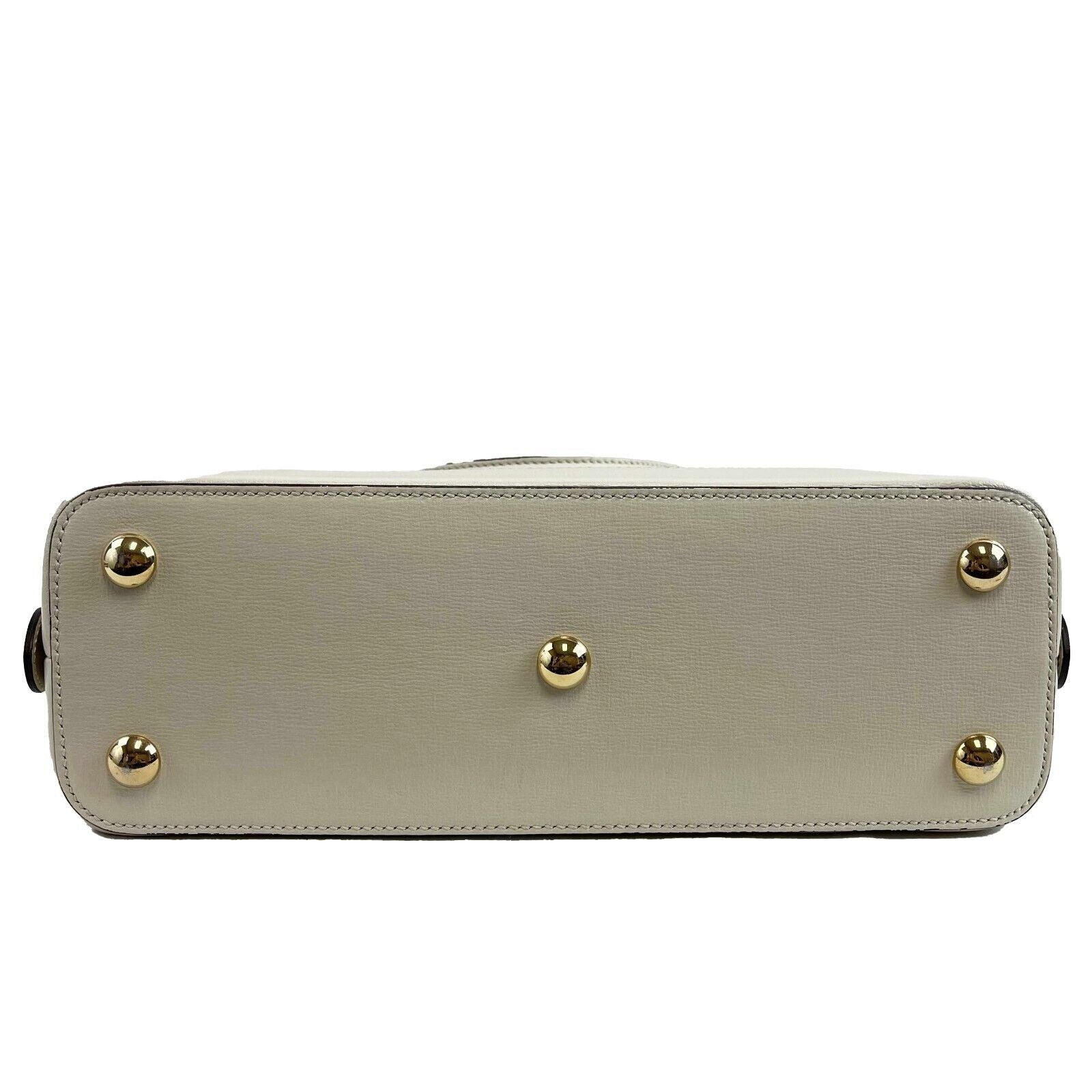 Gucci GG Supreme 1955 Horsebit Medium Shoulder Bag in Mystic White - Luxury Crossbody & Top Handle Purse for Women, Perfect for Work, Date Night & Travel Accessories
