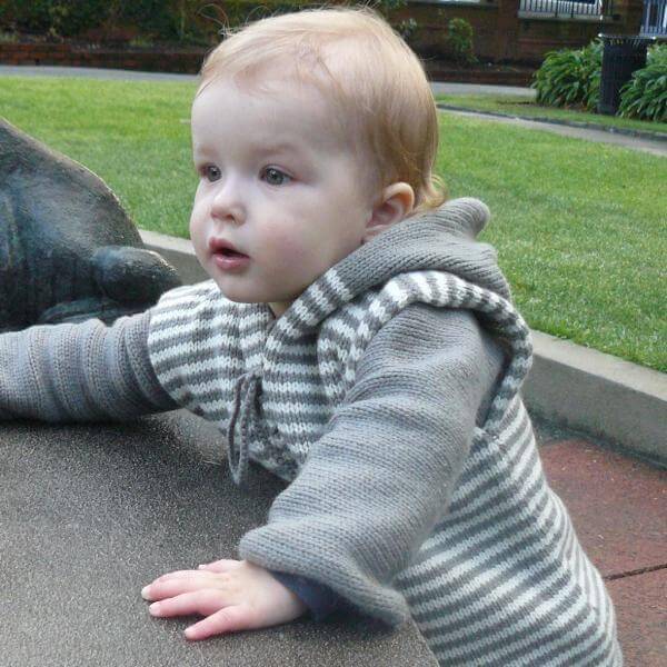 Baby Hooded Vest - Soft & Warm Winter Jacket for Infants & Toddlers - Perfect for Outdoor Play, Stroller Walks & Cold Weather