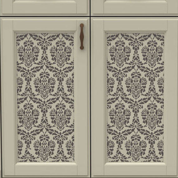 Beautiful Lace Furniture Stencil for DIY Home Decor - Perfect for Wood, Walls & Fabric Painting Projects
