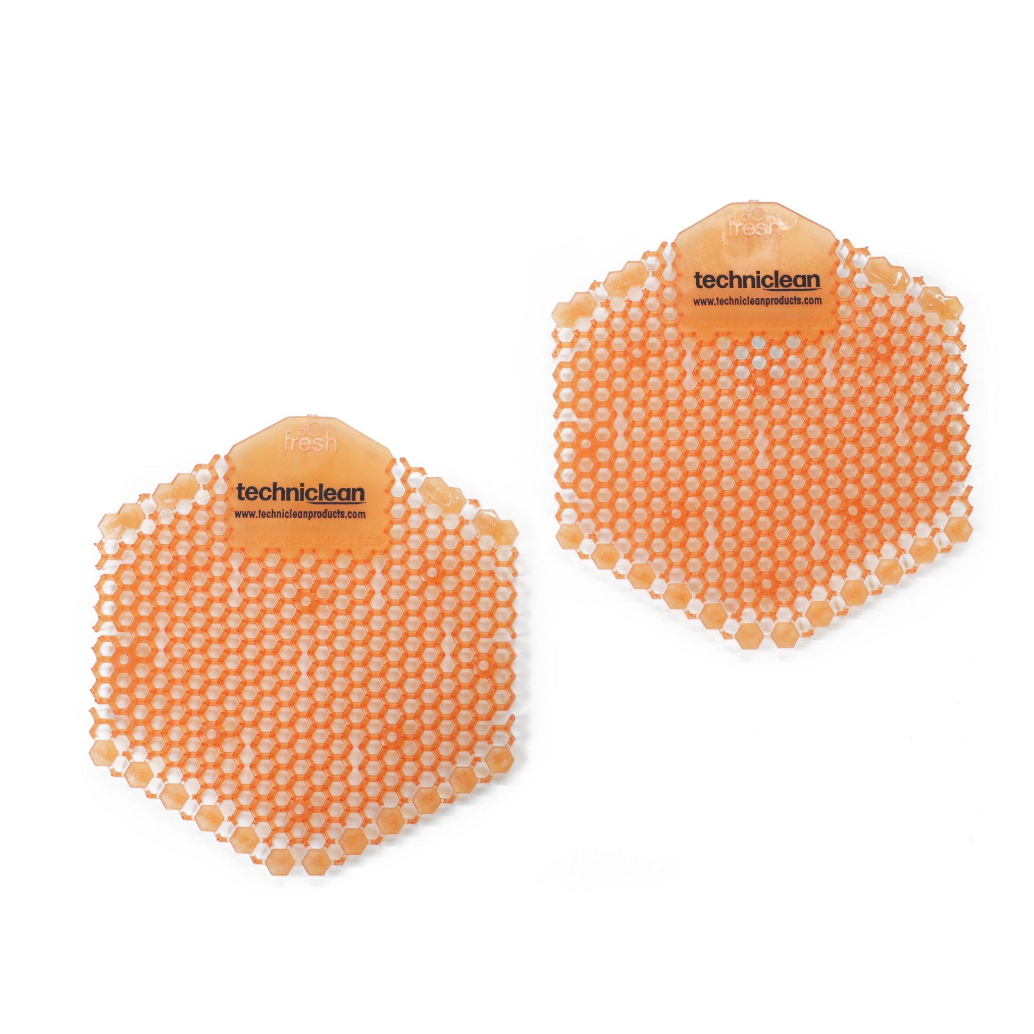 Wave 3D Urinal Deodorizer Blocks - Mango Scent, 10-Pack | Long-Lasting Toilet Odor Eliminator for Restrooms, Bathrooms & Public Washrooms