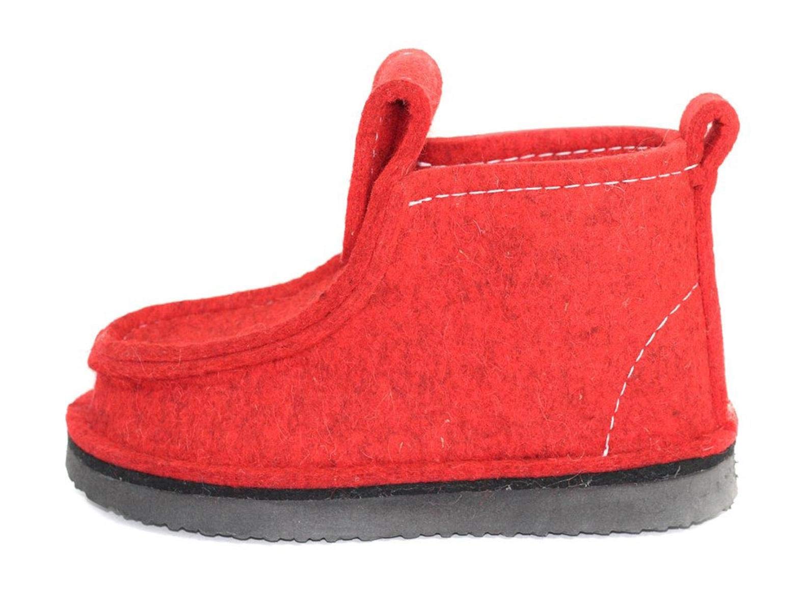 Russian Valenki Winter Felt Boots for Women & Men - Traditional Wool Snow Boots for Extreme Cold Weather - Perfect for Snowshoeing, Ice Fishing & Winter Hiking