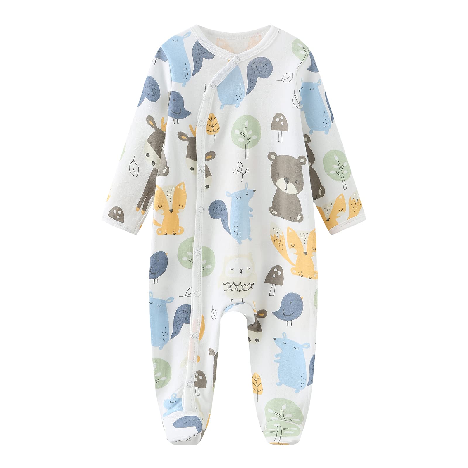 MAMIMAKA Unisex Baby Clothes - Soft Newborn Onesie for Boys & Girls | Perfect for Sleeping, Playtime & Daily Wear