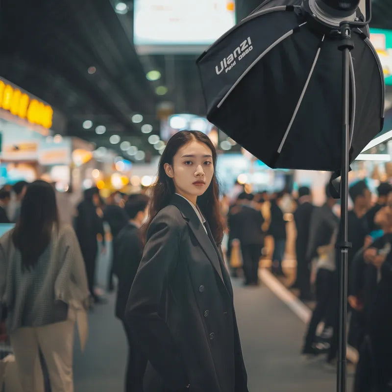 Ulanzi AT-05 2M Heavy Duty Foldable Light Stand for Photography, Video Shooting & Studio Lighting - Professional Aluminum Alloy Tripod with Carry Bag
