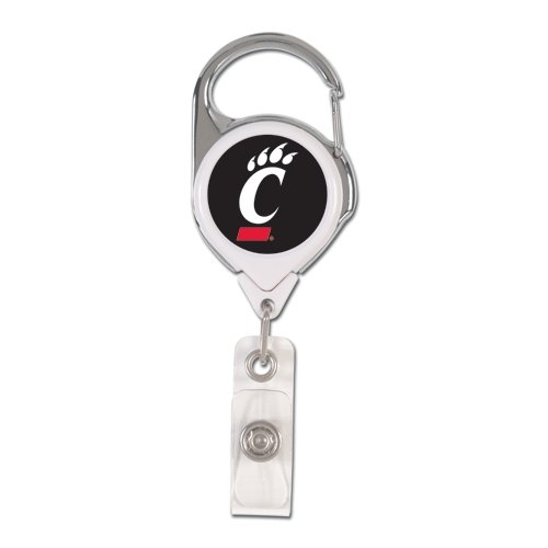 Official NCAA University of Cincinnati Retractable 2-Sided Premium Badge Holders - Black - Perfect for ID Cards, Security Badges & Event Credentials at School, Work or Conferences
