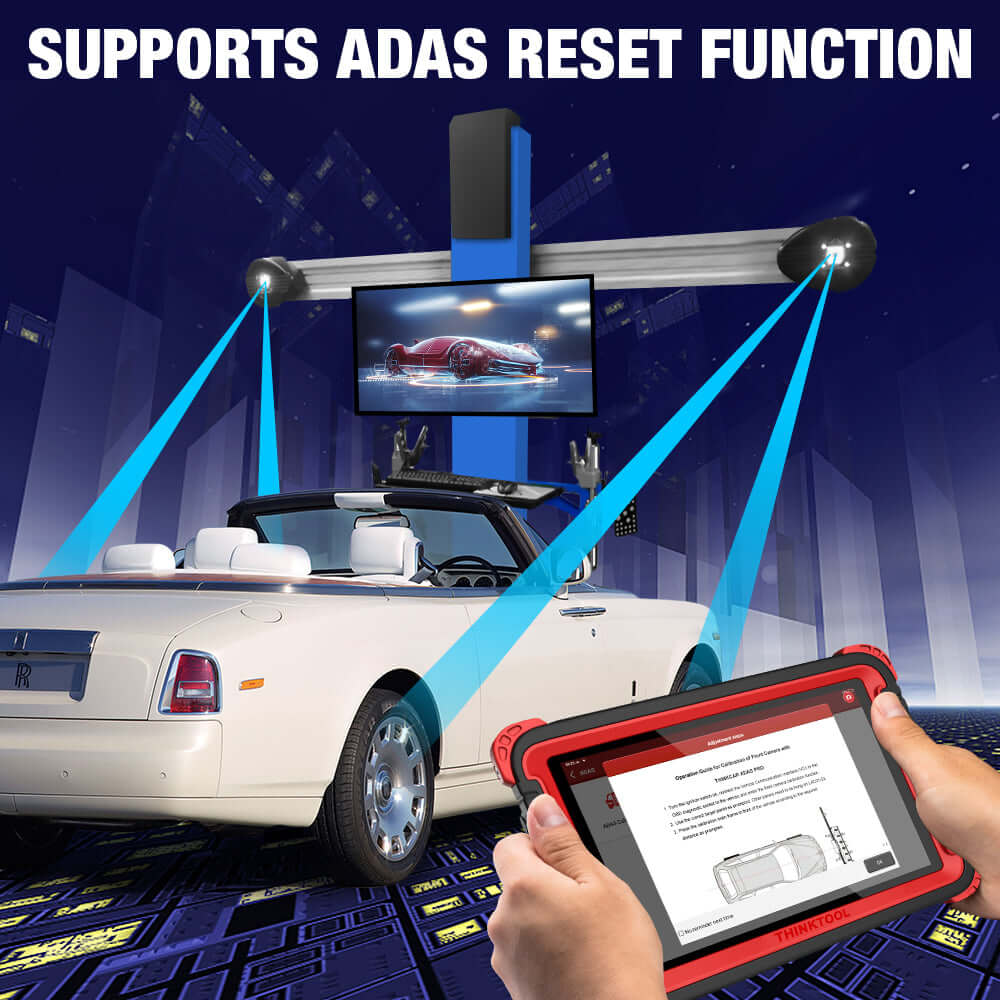 THINKCAR Thinktool Pros+ ECU Online Programming OBD2 Scanner - Professional Automotive Diagnostic Tool for Cars & Trucks (USA Shipping Only) | Perfect for Mechanics, DIY Enthusiasts & Auto Repair Shops