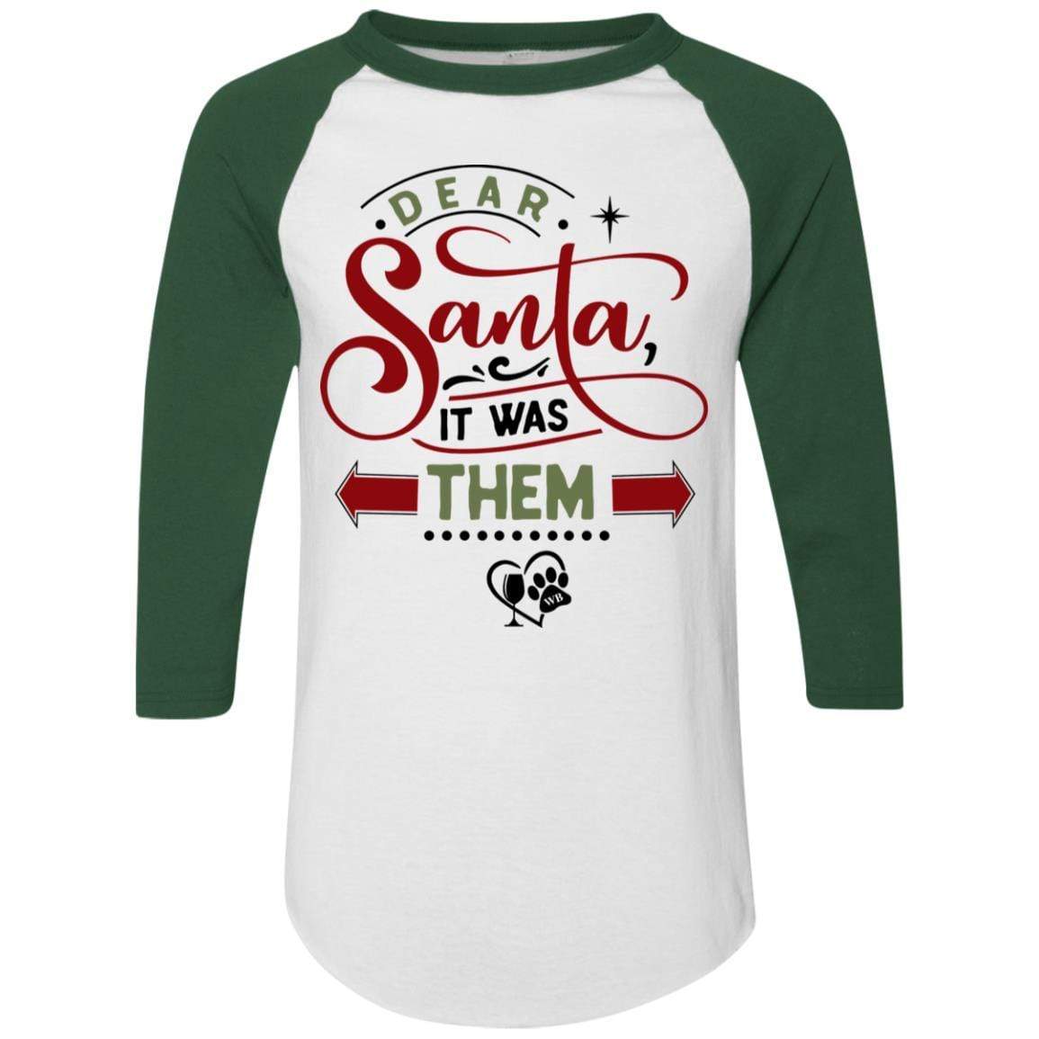 WineyBitches.Co Colorblock Raglan Jersey - Stylish Women's Baseball Tee for Casual Wear & Night Out | Trendy Long Sleeve Shirt for Parties, Date Nights & Everyday Fashion