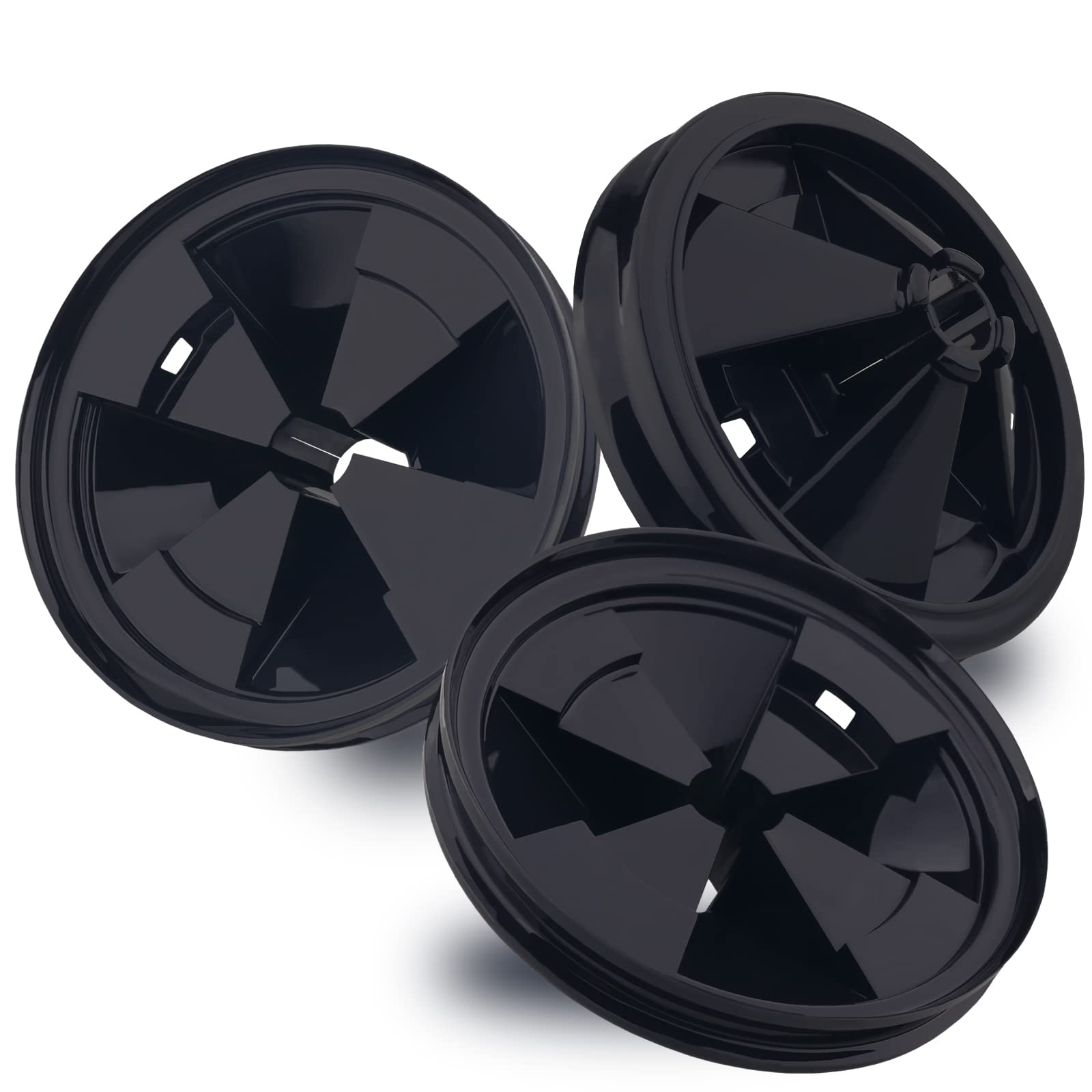 Gaxlay 1 PCS 3 3/8 Inch Garbage Disposal Splash Guard - Compatible with InSinkErator Evolution Series QCB-AM Sink Baffle | 2022 Upgraded Removable Quiet EPDM Strainer for Food Waste Disposer | Perfect for Kitchen Sink Odor & Splash Prevention