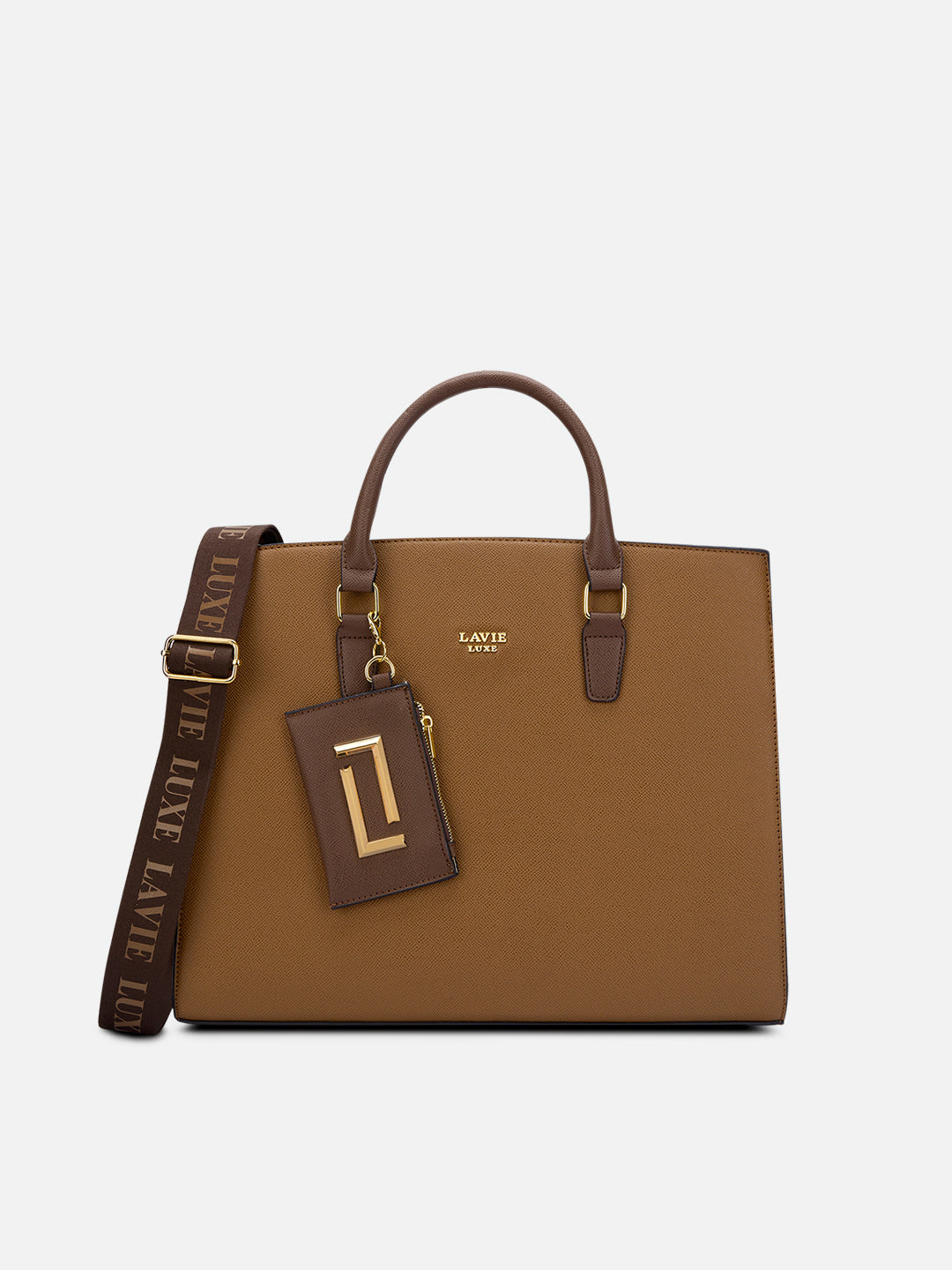 Duo Eliza Large Satchel Bag - Stylish Leather Tote for Women | Perfect for Work, Travel & Everyday Use