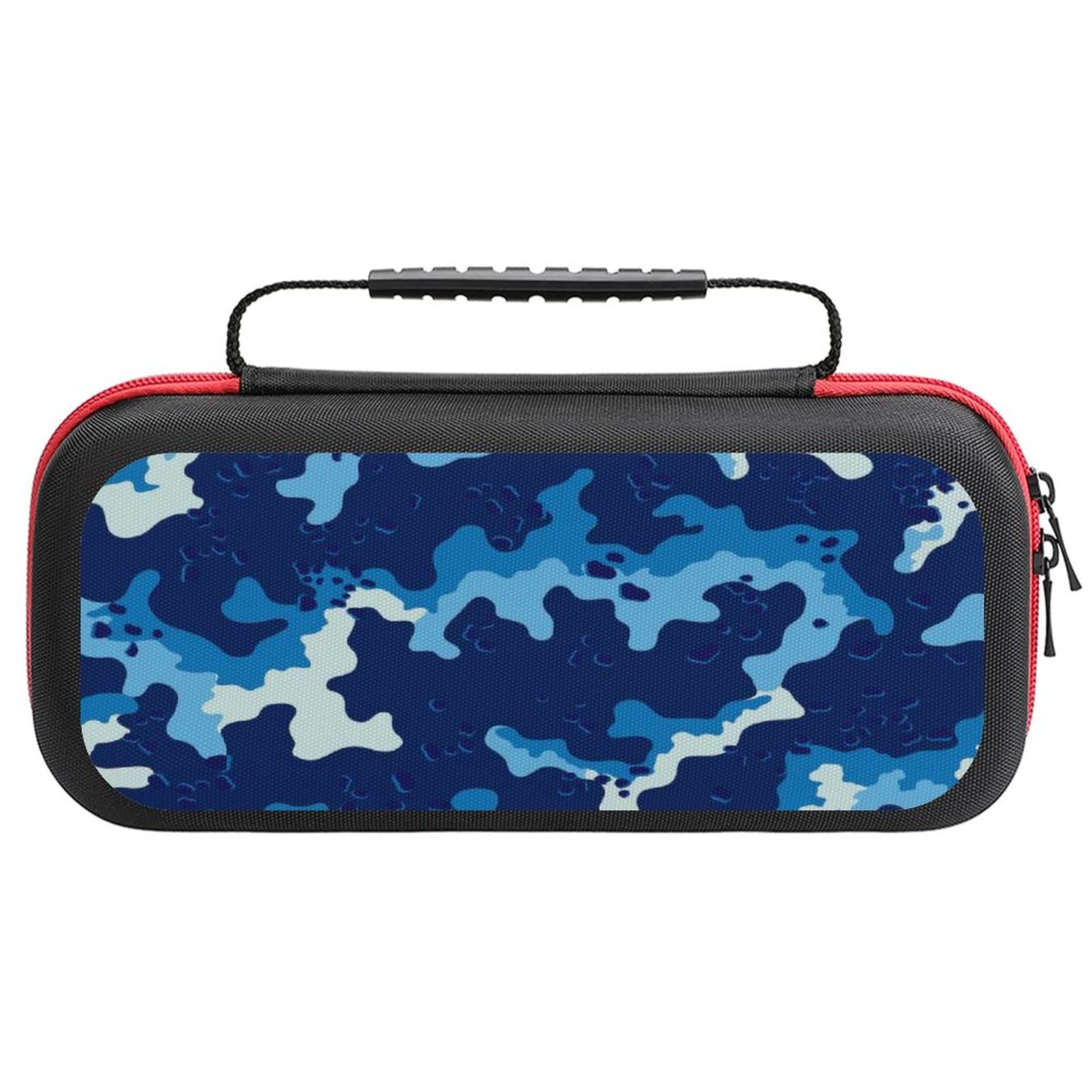 FunnyStar Camouflage Pattern Carrying Case for Nintendo Switch - Protective Storage Shell Handbag with Abstract Design | Perfect for Travel, Commuting & Gaming On-The-Go