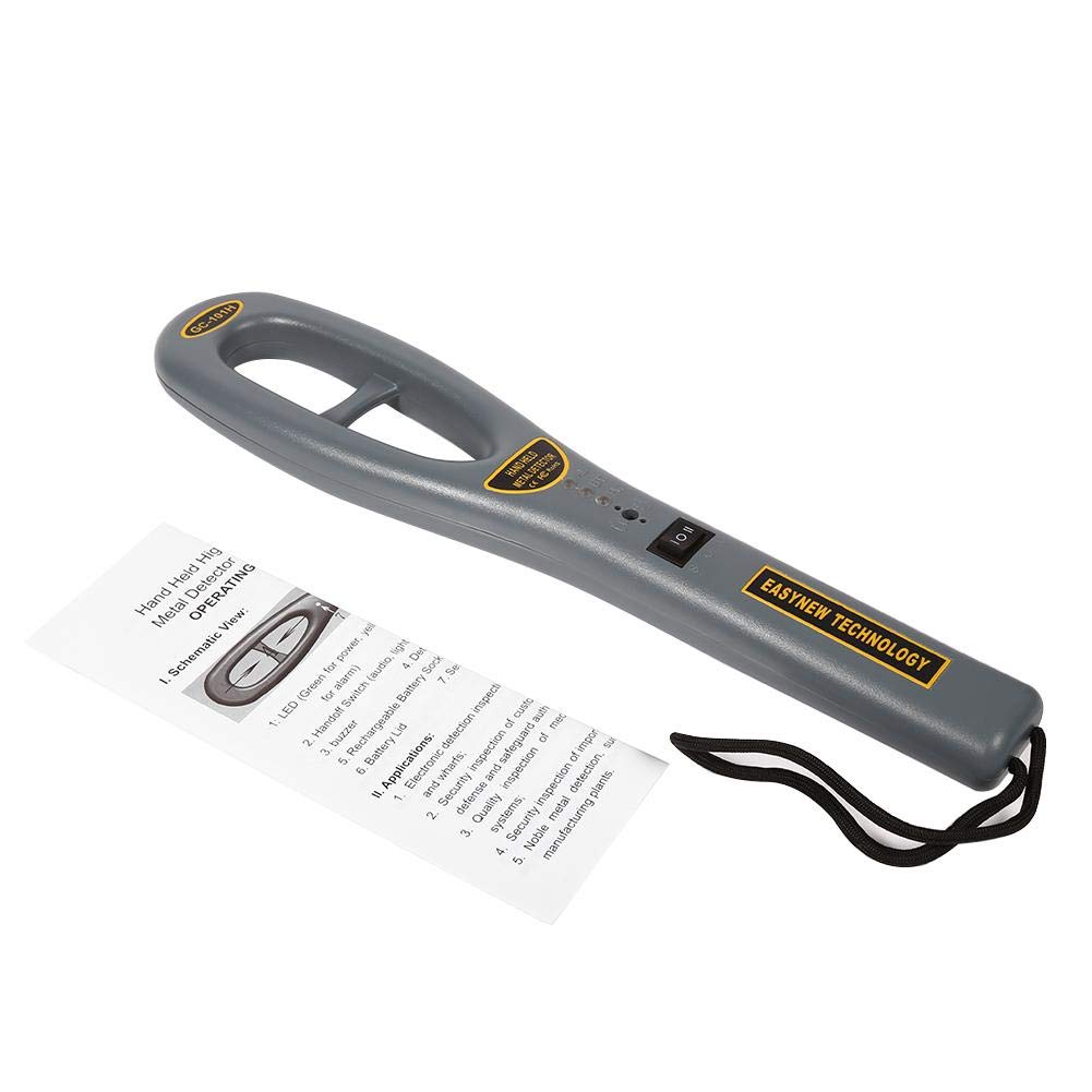Focket Handheld Metal Detector - High Sensitivity Portable Security Scanner for Airport, School & Event Security Inspection | Lightweight & Easy to Use