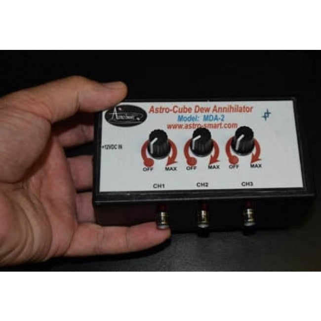 Astro Smart 3 Channel Dew Annihilator Controller MDA3 - Professional Dew Prevention for Telescopes, Cameras & Outdoor Equipment - Perfect for Astronomy, Photography & Camping
