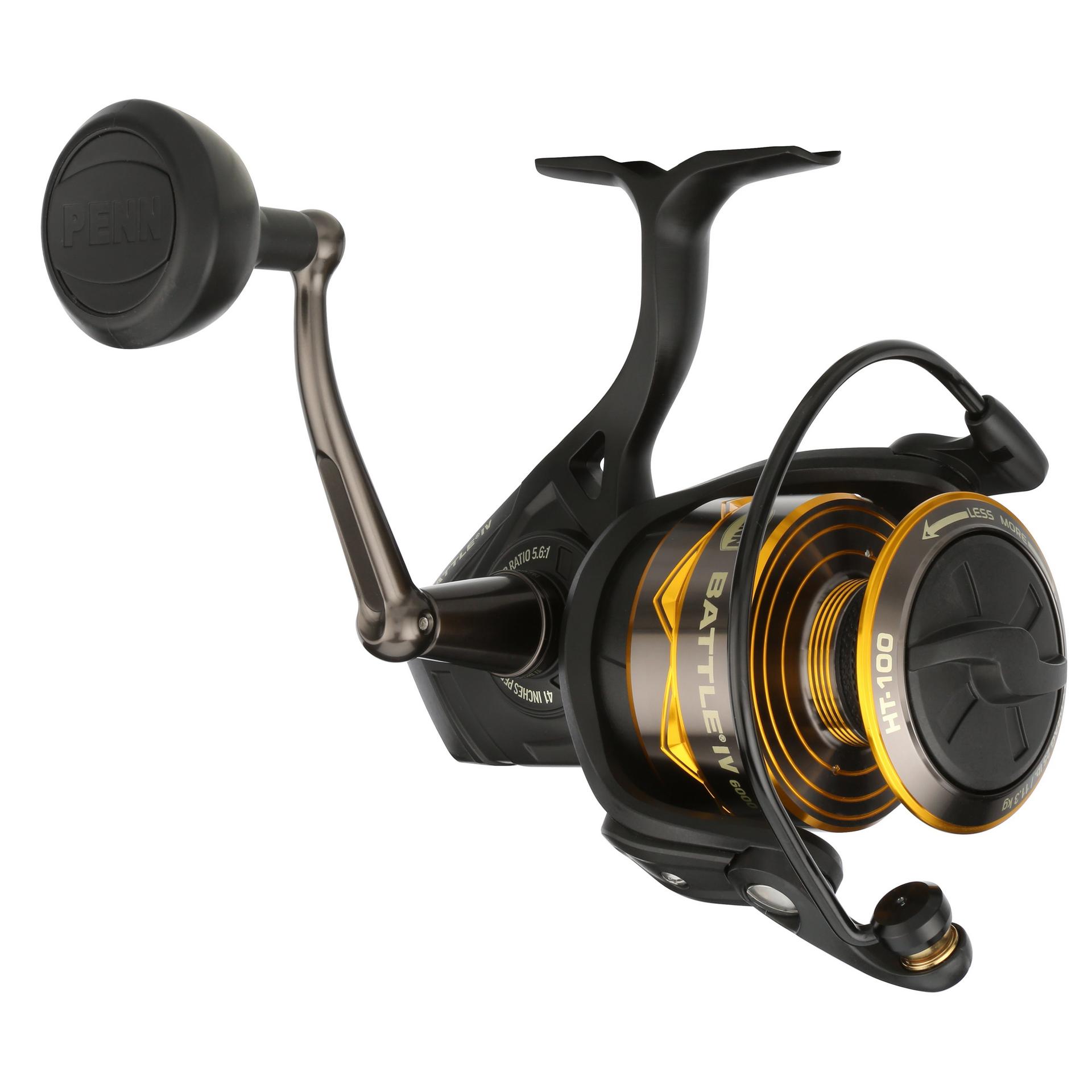 Battle® IV Spinning Reel - High Performance Saltwater Fishing Reel for Surf, Pier & Offshore Angling | Smooth Drag System & Durable Construction