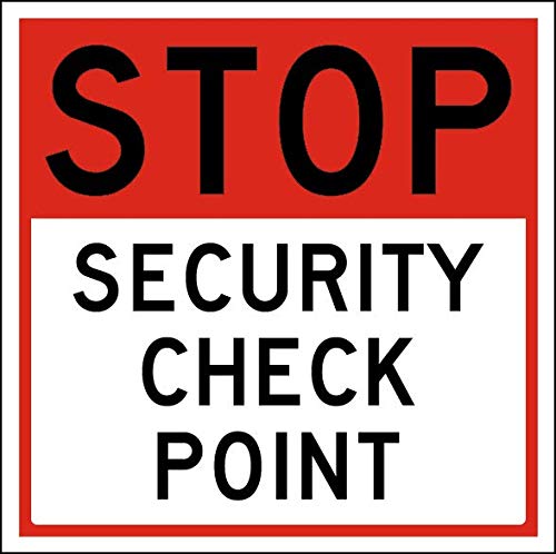 Vinyl Safety & Warning Stickers Bundle - 6 Pack (13