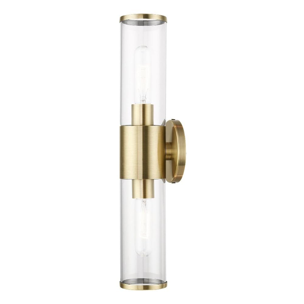 Livex Lighting Bancroft 2-Light ADA Bathroom Vanity Light - 18.5