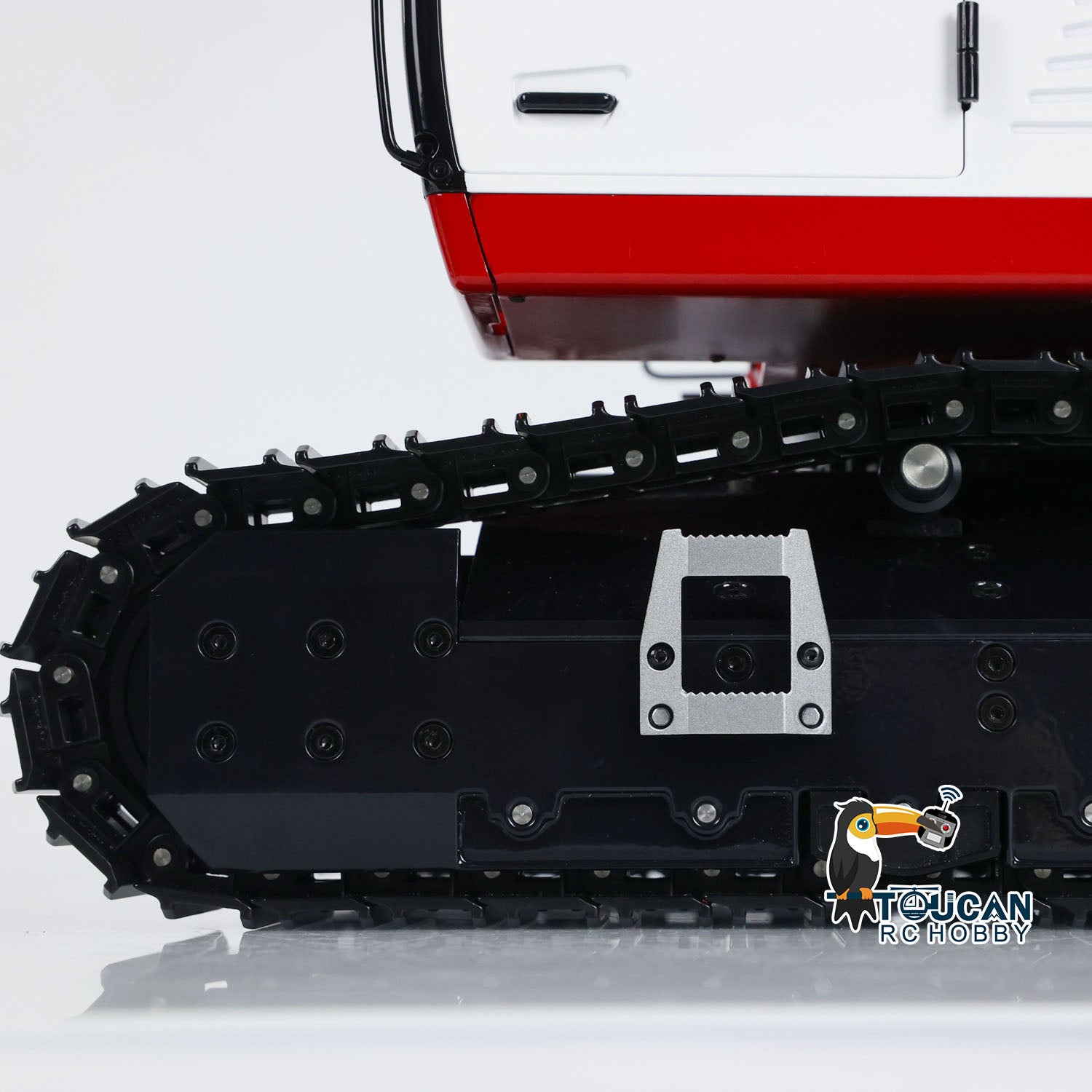 MTMODEL 1/14 Scale 946 Metal RC Hydraulic Excavator Toy - Wireless Remote Control Construction Vehicle with 2 Arms, Clamshell Bucket & Ripper Attachment | Realistic Construction Site Play, Collectible Display, STEM Learning Toy for Kids & Adults
