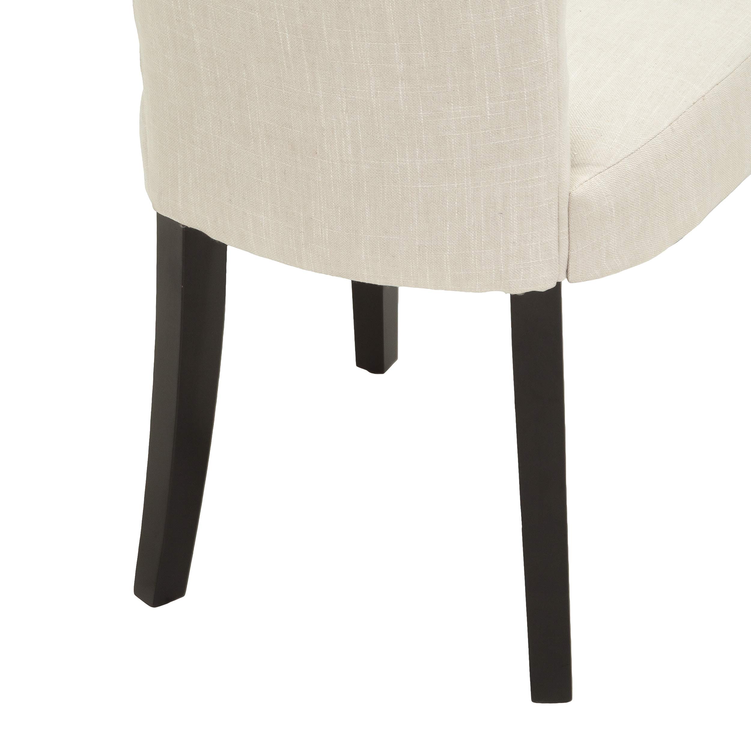 Christopher Knight Home Venetian Dining Chairs Set of 2, Light Beige Upholstered Side Chairs - Perfect for Kitchen, Dining Room, and Breakfast Nook