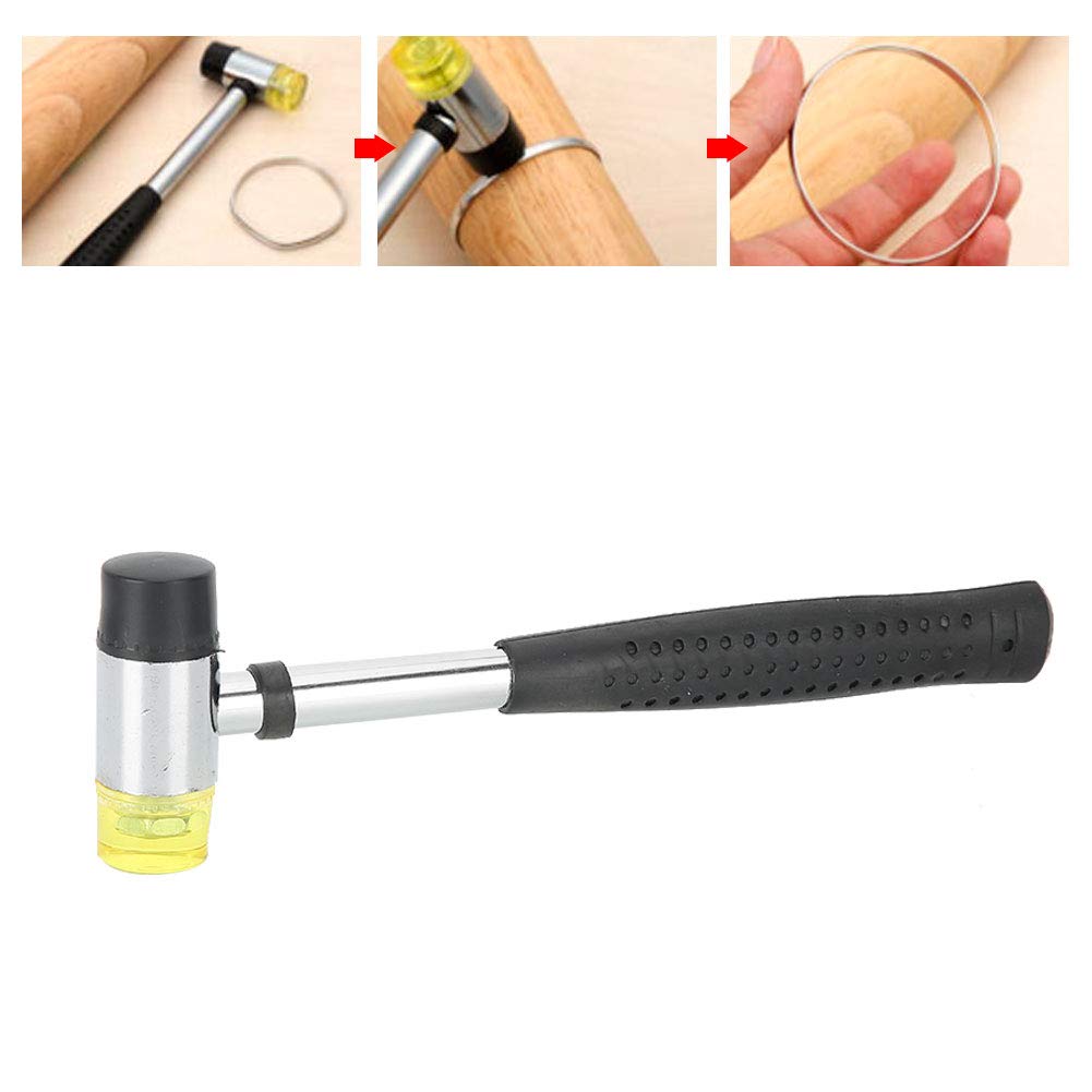 Professional Alloy Jewelry Hammer - Ring Adjusting & Repair Tool for Jewelers | Perfect for Ring Sizing, Jewelry Making & Metal Crafting (Workshop & Home Studio Use)