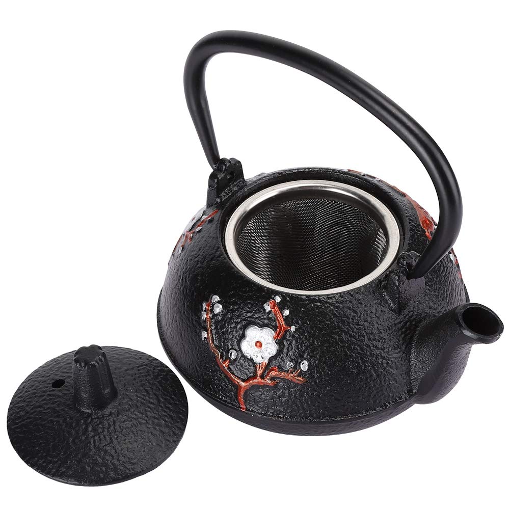 0.3L Rust-Resistant Cast Iron Tea Kettle - Elegant & Durable Gift for Tea Lovers | Perfect for Office, Teahouse, Home & Tea Shop Decor