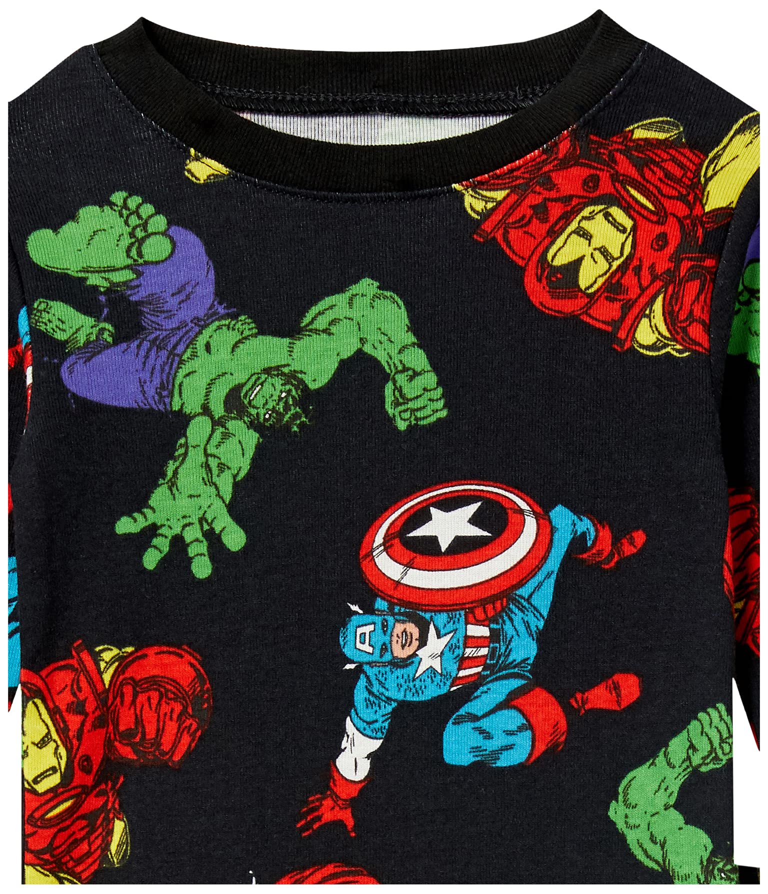 Marvel Boys' Snug-Fit Pajama Set for Toddlers - Comfy Sleepwear for Bedtime & Play