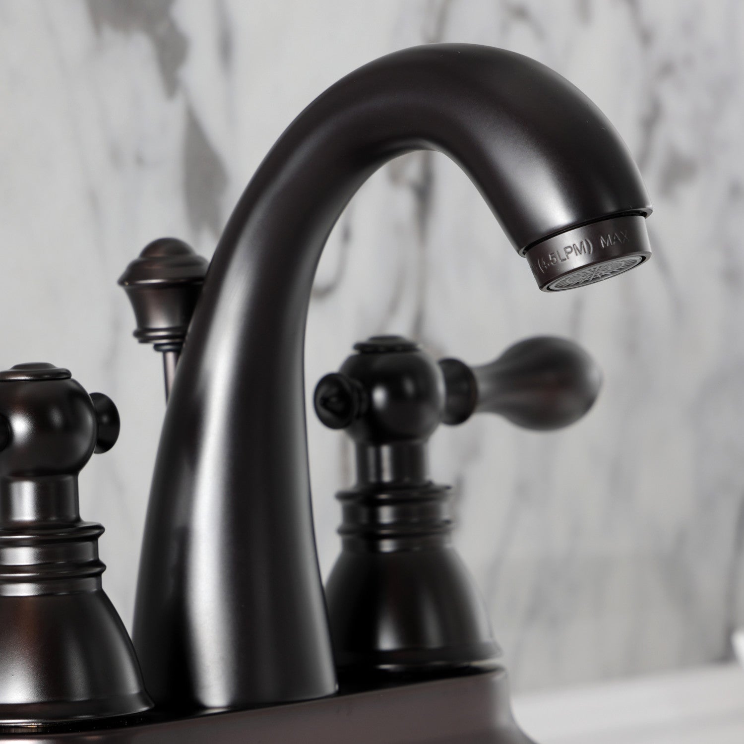 American Classic FSY5615ACL Oil Rubbed Bronze Bathroom Faucet - 3 Hole Deck Mount 4