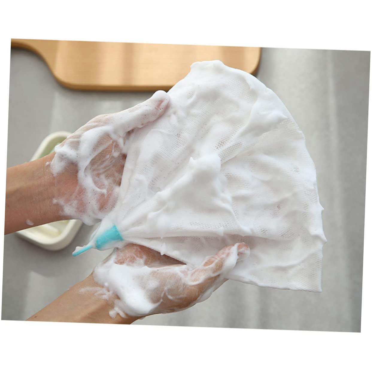 6-Pack Soap Pouches for Enhanced Lather - Wall Mountable & Durable Bath Accessories - Perfect for Shower, Travel & Gym Use