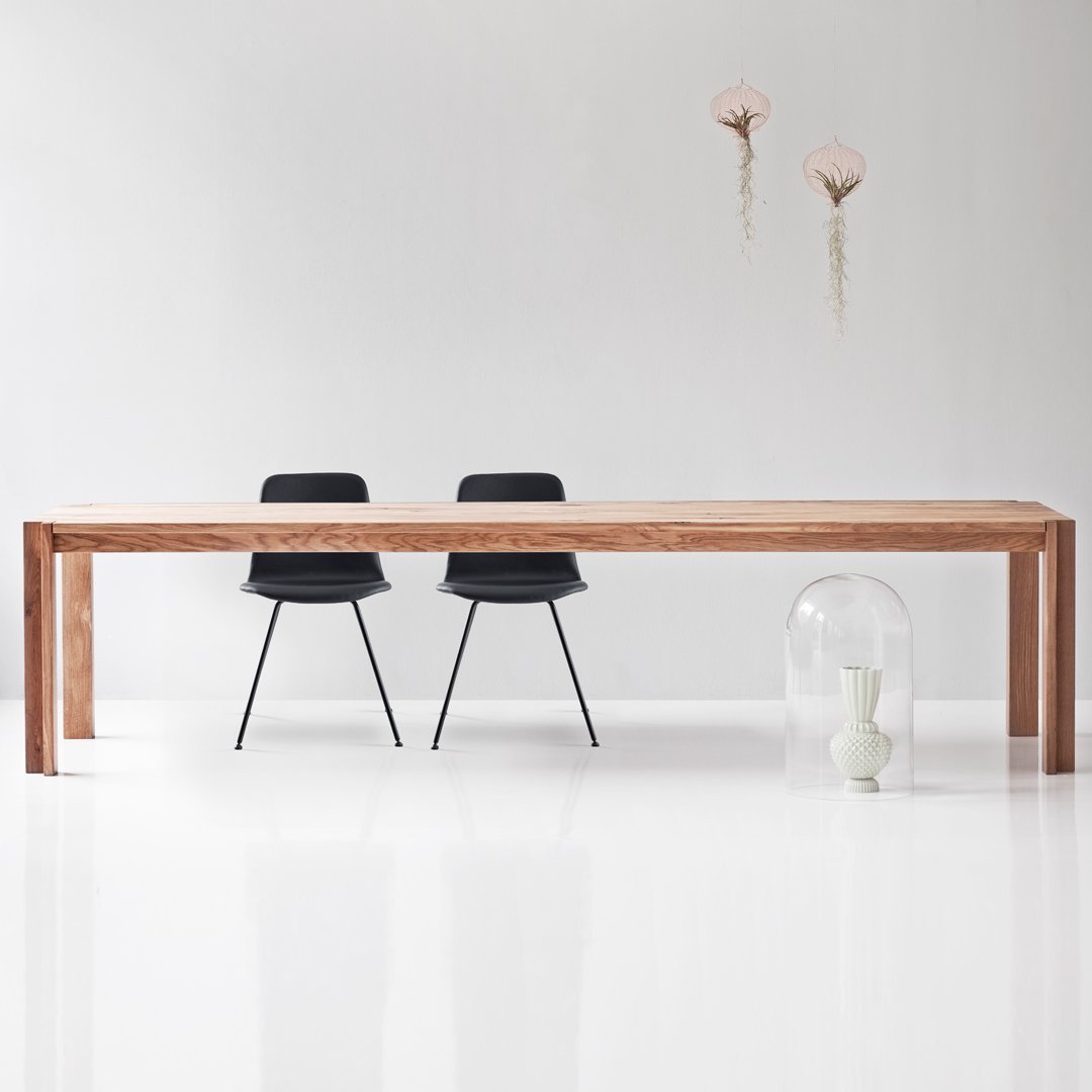 Jeppe Utzon Table #1 - Modern Scandinavian Dining Table for Home & Office - Perfect for Dining Rooms, Kitchens, and Workspaces