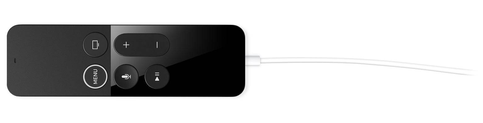 Apple TV Remote MQGE2ZM/A - Siri Voice Control, Touch Clickpad - Compatible with Apple TV 4K & HD - Perfect for Streaming, Gaming & Home Entertainment