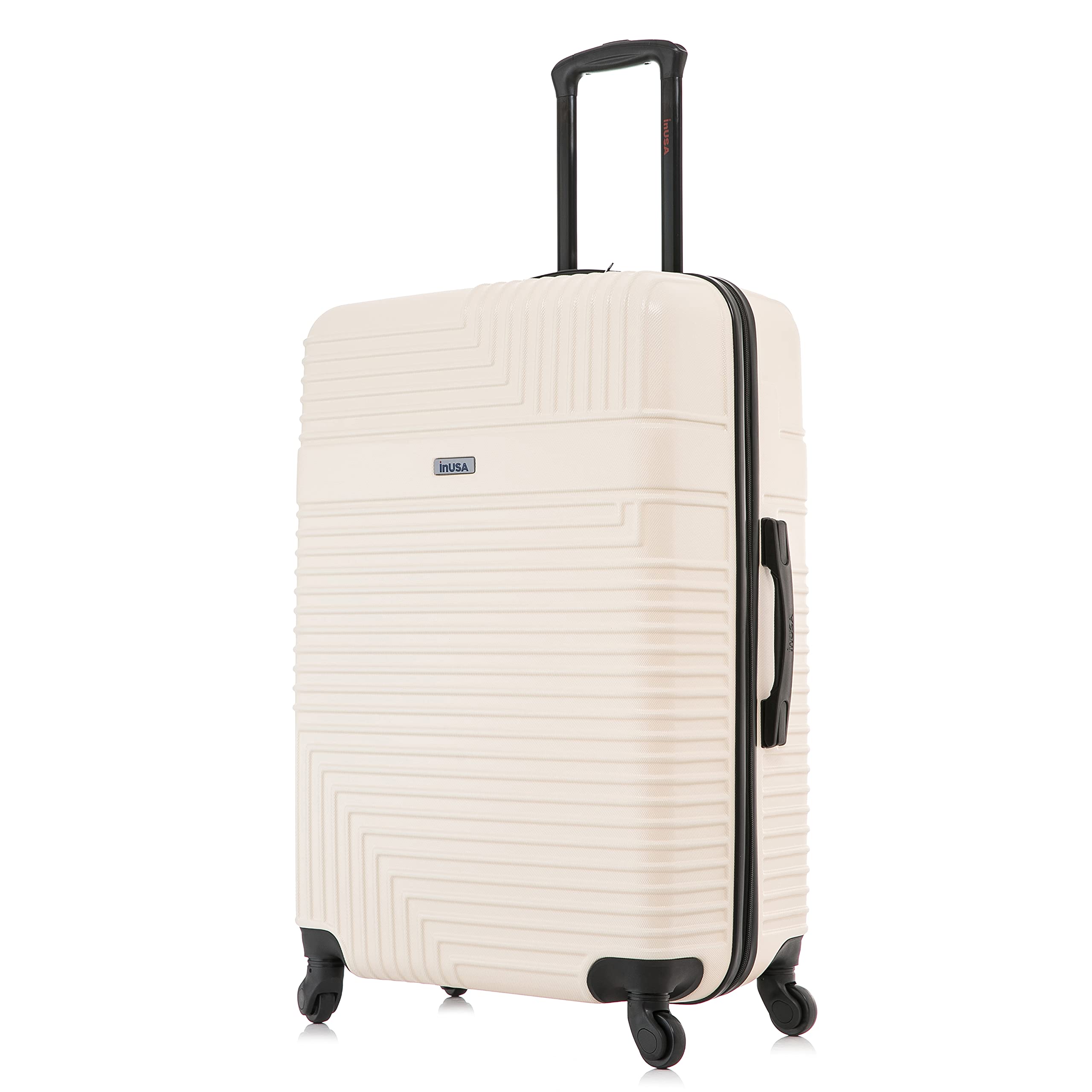 InUSA RESILIENCE 28-Inch Hardside Spinner Luggage - Durable Lightweight Checked Suitcase with TSA Lock, Expandable Design & Smooth Wheels for International Travel, Business Trips & Family Vacations