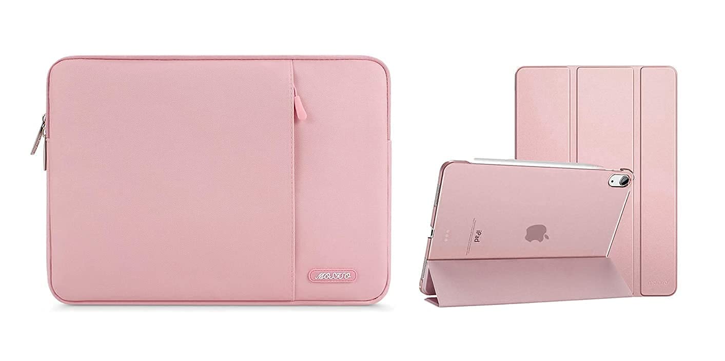 MOSISO Premium PU Leather Tablet Sleeve Case for iPad Pro 11 inch (M1/5G 2021-2018, 2020 10.9