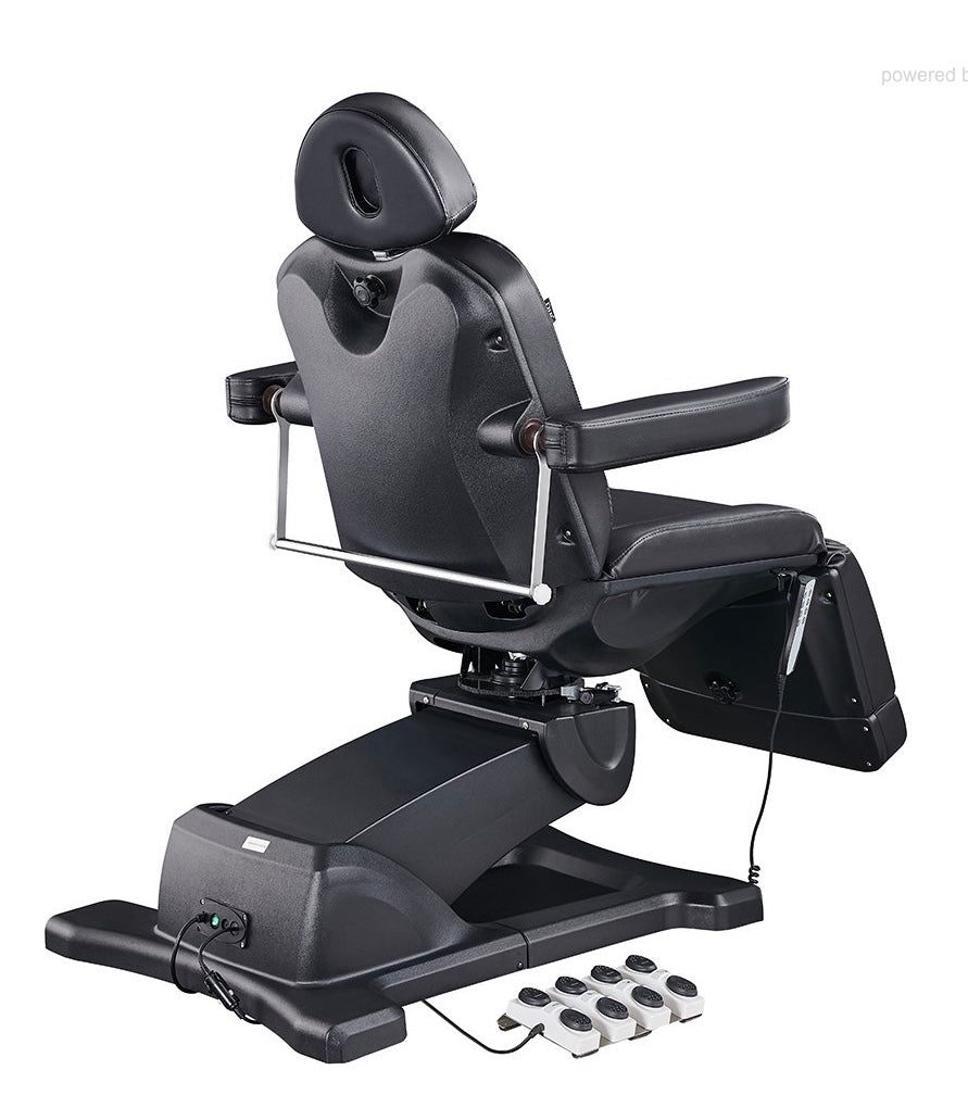 Pavo 4-Motor Rotating Medical Spa Treatment Table & Chair for Massage, Facial, and Body Treatments – Professional Adjustable Reclining Bed for Clinics and Spas
