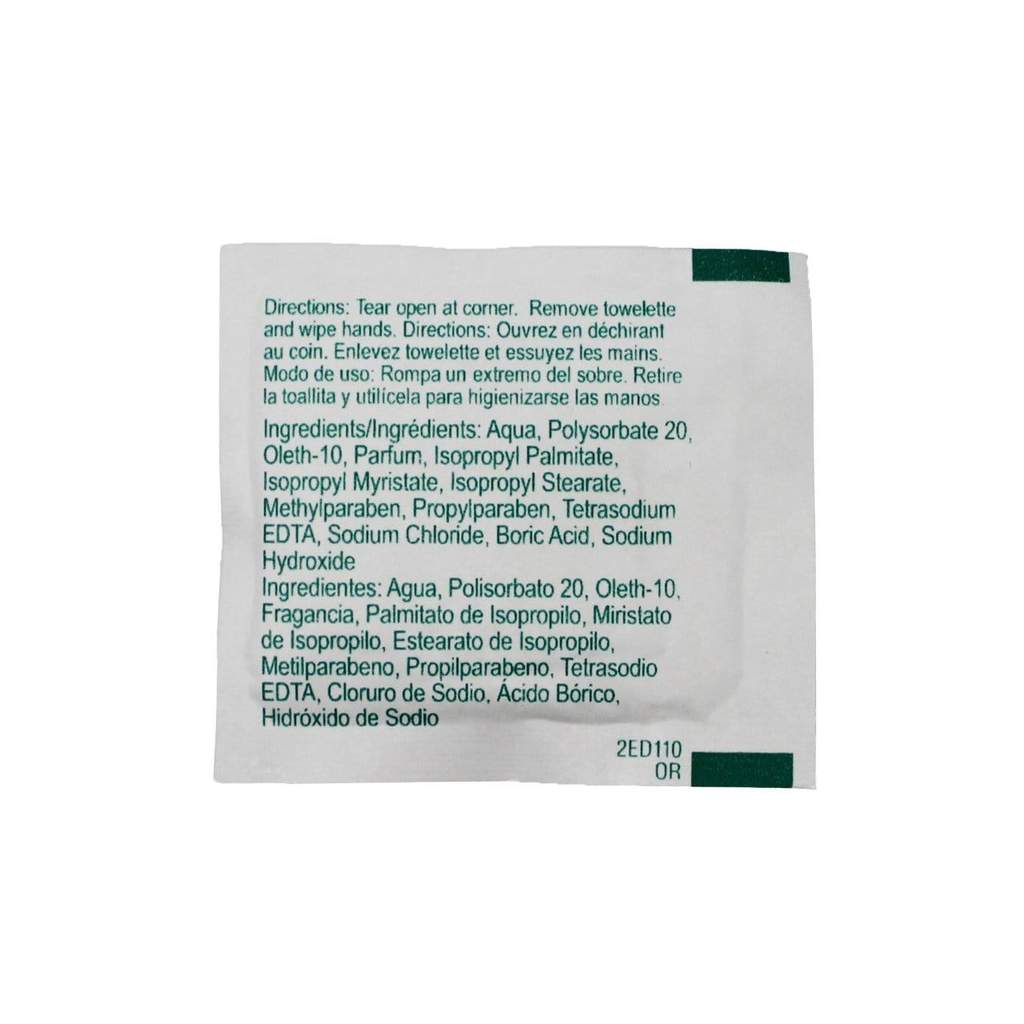 Wet Nap Moist Towelettes - 1000 Count Bulk Pack | Individually Wrapped Disposable Hand Wipes for On-the-Go Cleaning, Travel, Picnics & Office Use