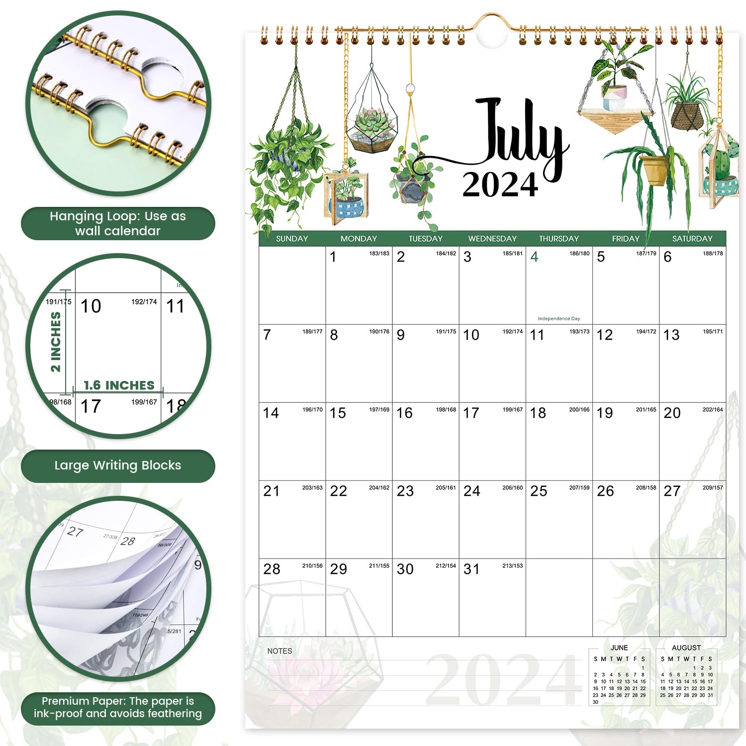 2025 Wall Calendar - 12
