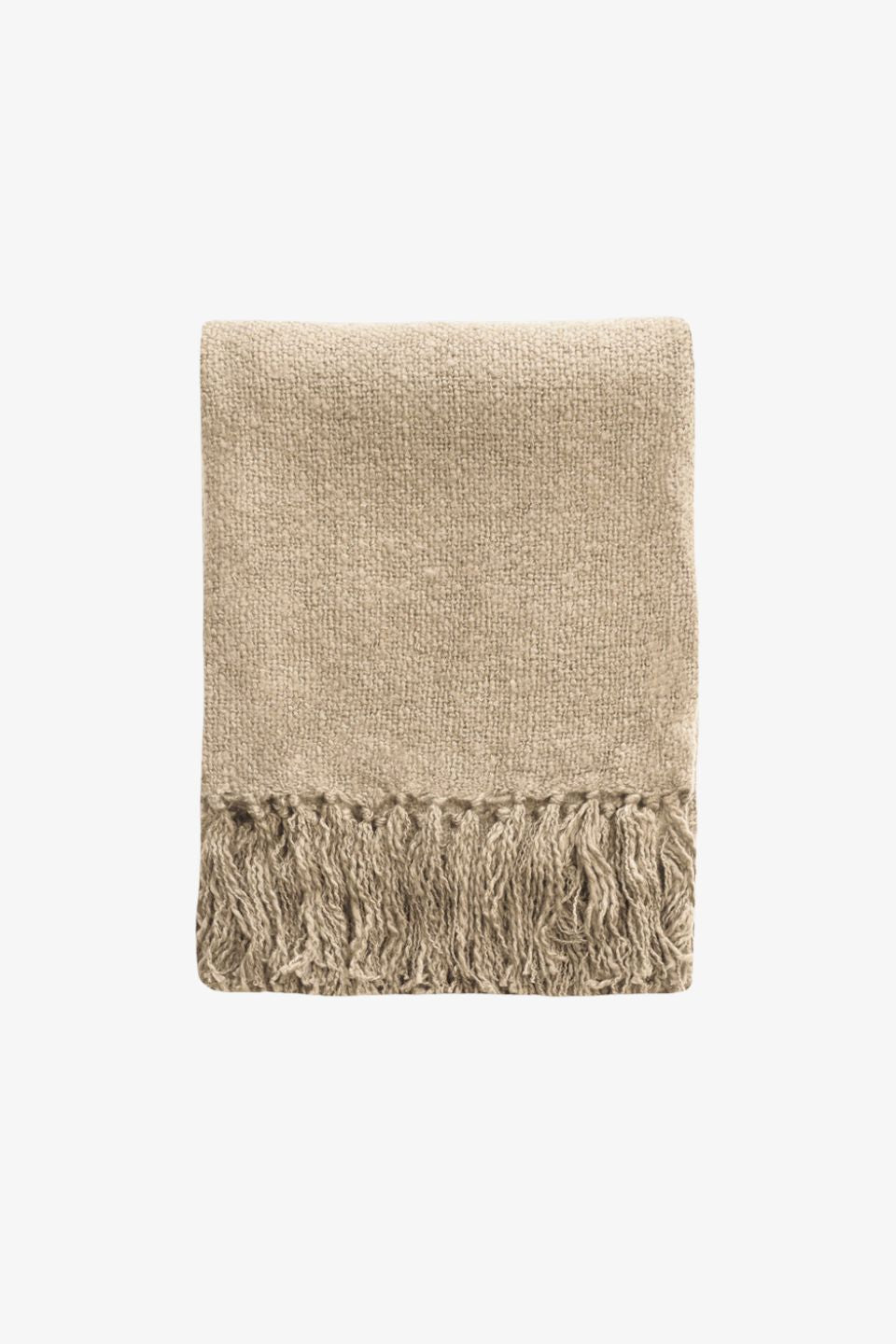 Serenade Sandcastle Acrylic Throw Blanket 49x59 Inches - Soft Cozy Bedspread for Couch, Sofa & Outdoor Picnics - Lightweight Decorative Blanket for Home, Camping and Beach