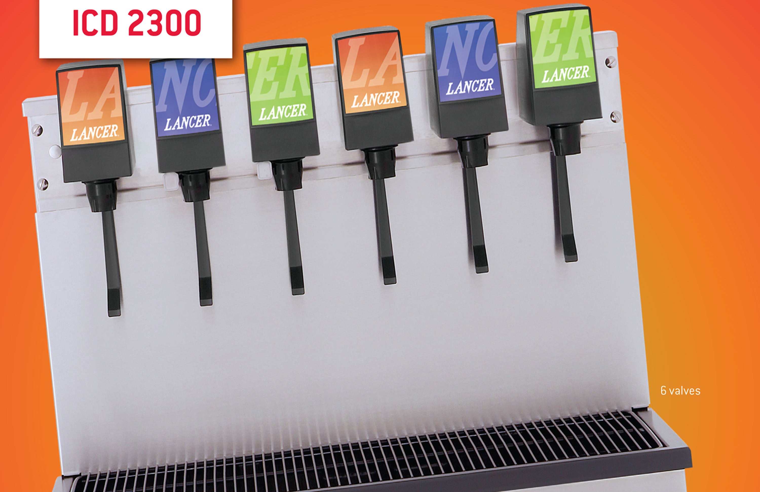 Lancer 23 x 23 Drop-In 8 Valve Model ICD 2300 Beverage Dispenser - Free Shipping | Perfect for Restaurants, Cafes & Home Bars