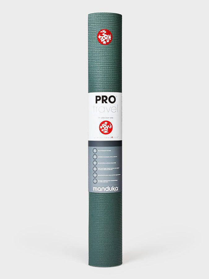 Manduka PRO Travel 79'' Long Yoga Mat 2.5mm - Premium Non-Slip Yoga Mat for Travel & Home Practice - Ideal for Hot Yoga, Pilates & Meditation