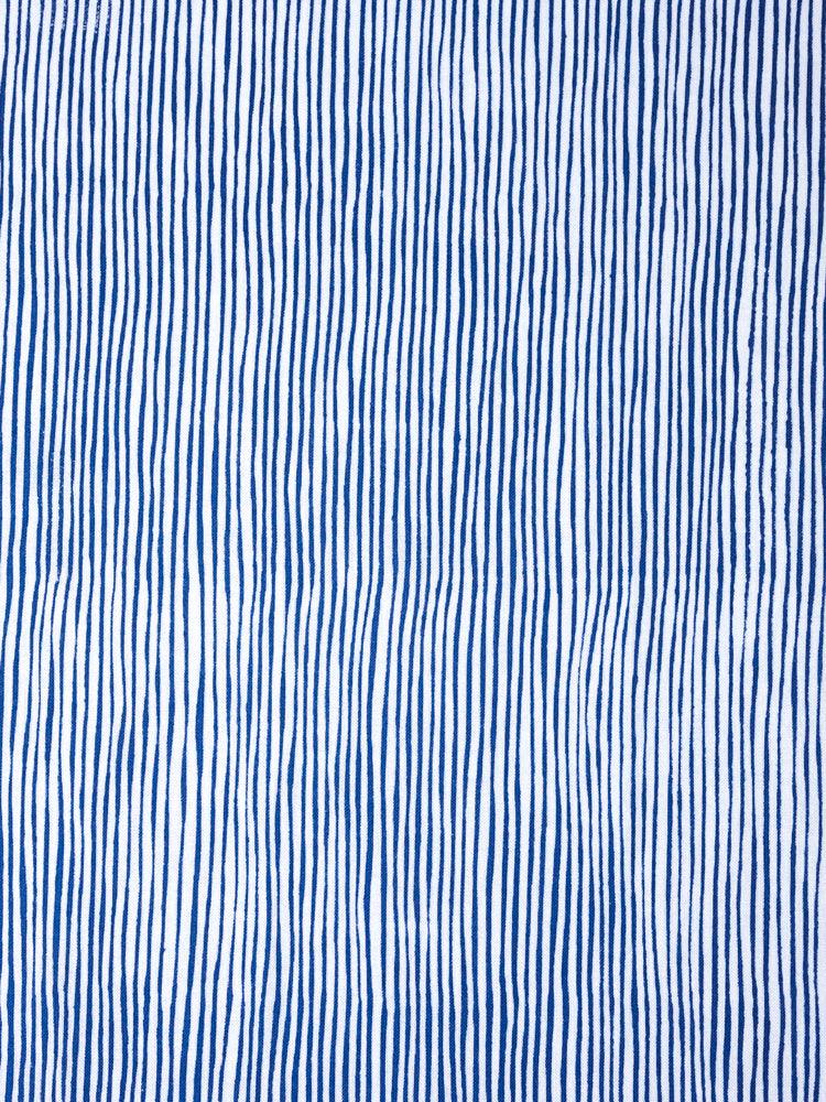 Kamawanu Tenugui Wavy Blue Stripes - Japanese Cotton Hand Towel for Kitchen, Bath & Home Decor | Multipurpose Cloth for Cleaning, Gift Wrapping & Crafts
