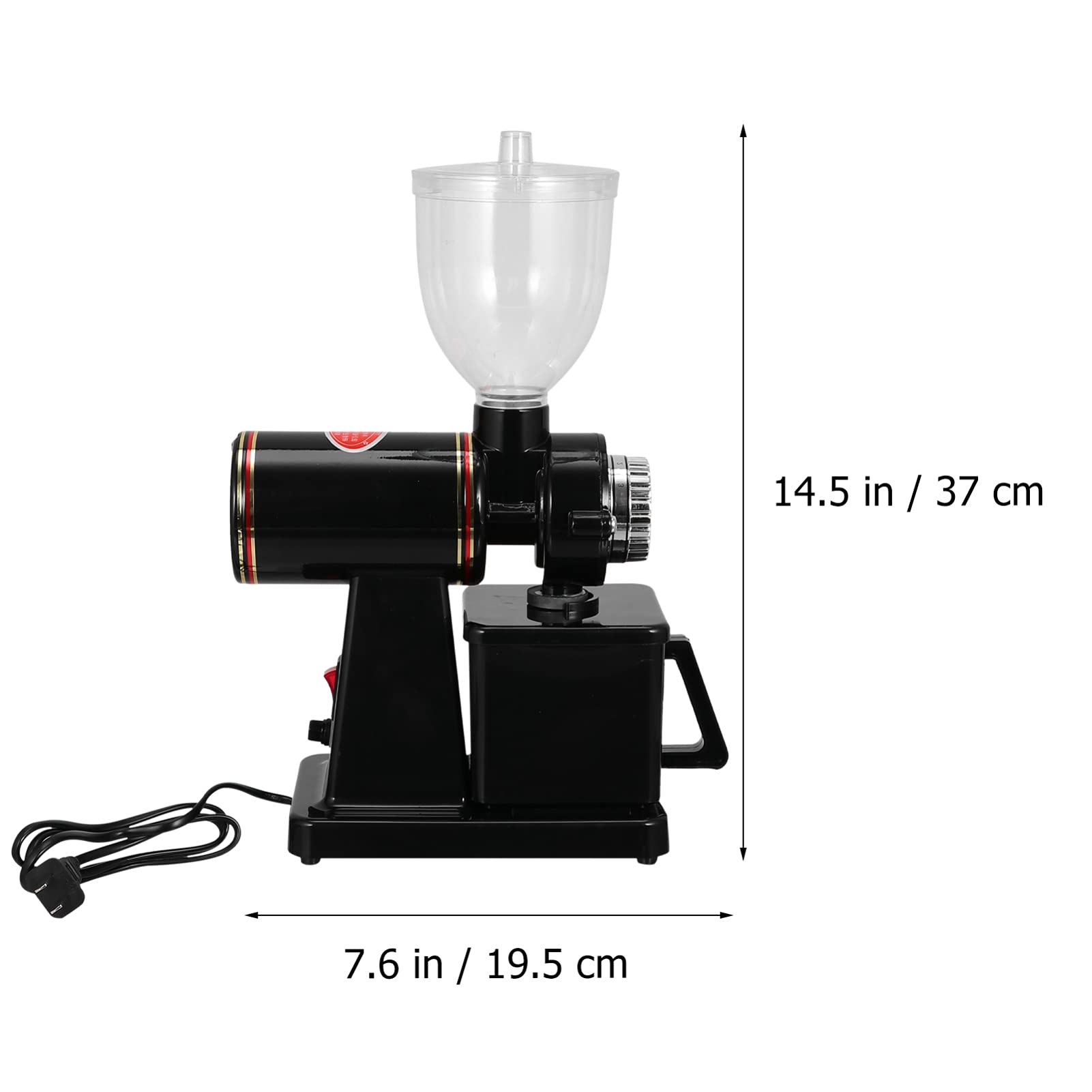 Premium Electric Burr Coffee Grinder for Espresso - Adjustable Coarseness, Quiet Operation, Perfect for Home Baristas - Ideal for Espresso, French Press, and Pour Over Brewing