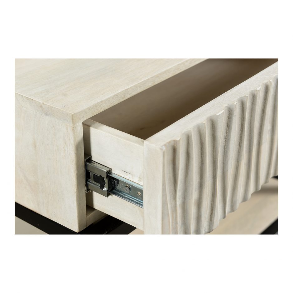 Modern Nightstand with USB Ports & Drawer - Stylish Bedside Table for Small Spaces, Perfect for Bedroom, Living Room, or Dorm - Wooden End Table with Charging Station