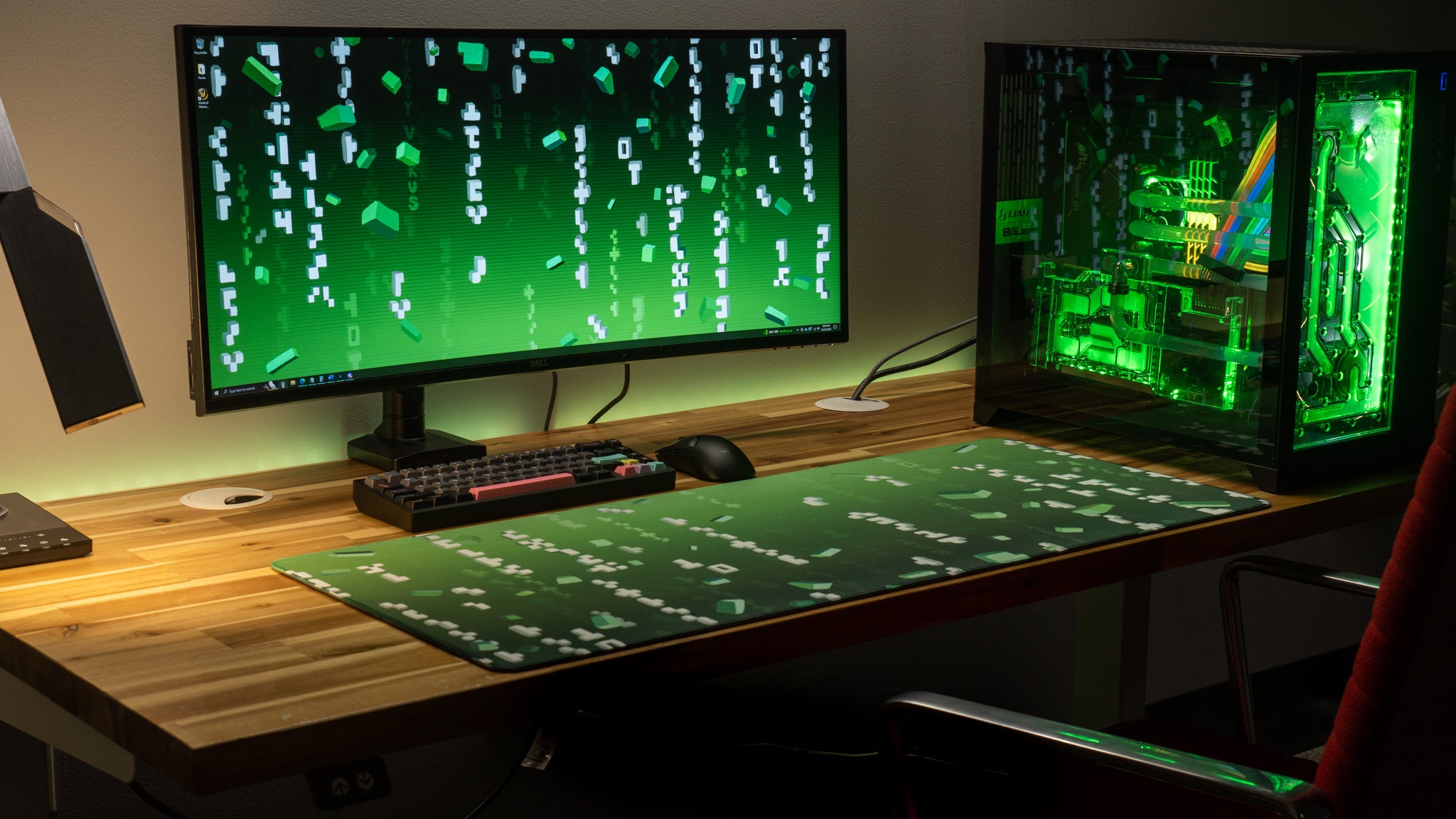 ThirtyVirus Memory Leak Limited Edition Gaming Desk Mat - Extra Large Mouse Pad for Content Creators | Perfect for Streaming, Esports & PC Gaming Setup