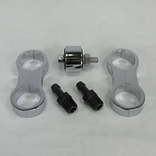 High-Performance BLACK Finned Billet Oil Cooler for Harley Davidson - Compatible with Most Models - 1-1/4