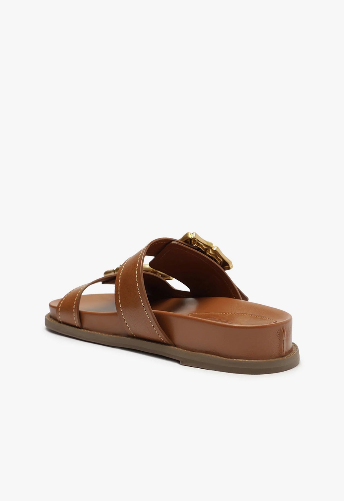Enola Sporty Leather Sandal - Women's Comfortable Casual Strappy Sandals for Walking, Beach & Summer Outfits