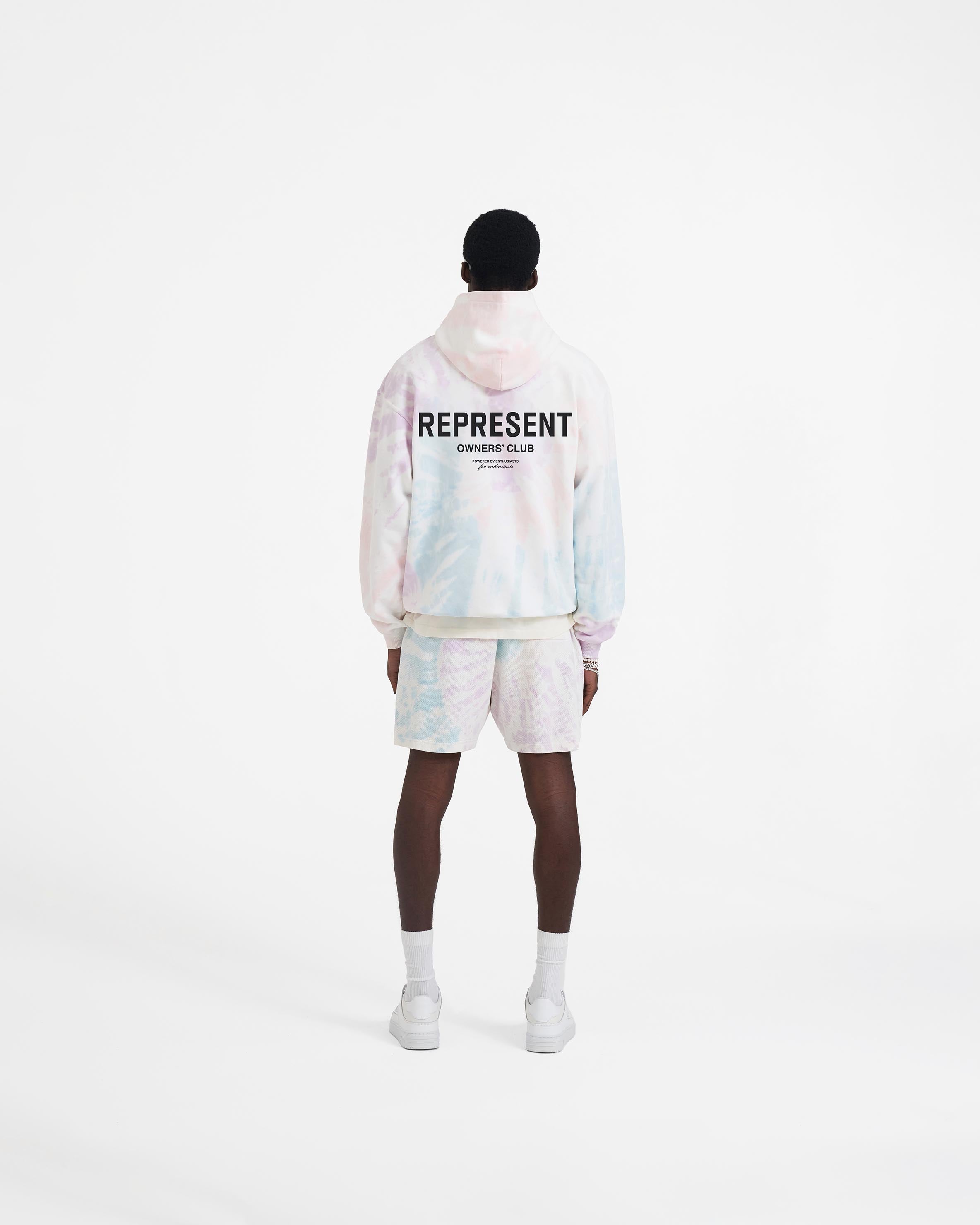 Represent Owners Club Tie Dye Hoodie - Trendy Streetwear Pullover for Men & Women | Perfect for Casual Outfits, Gym Wear & Urban Fashion