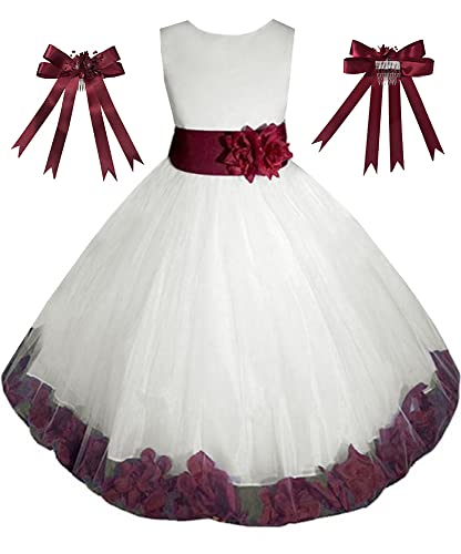 Ivory/Burgundy