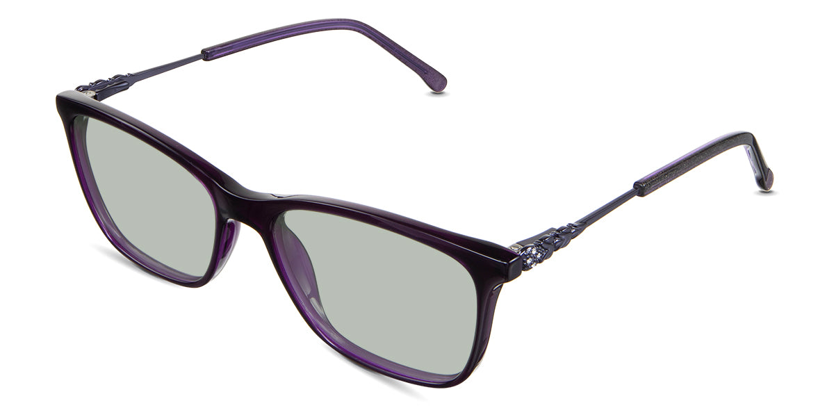 Elle Women's Prescription Tinted Glasses - Stylish & UV Protection for Everyday Wear, Reading, and Outdoor Activities