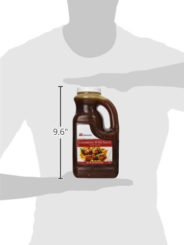 Minor's Caribbean Style Sauce - Vegetarian Marinade for Grilling Chicken, Seafood & Vegetables | 4 lb 15 oz Jug (Pack of 4) | Perfect for BBQ, Summer Cookouts & Family Gatherings